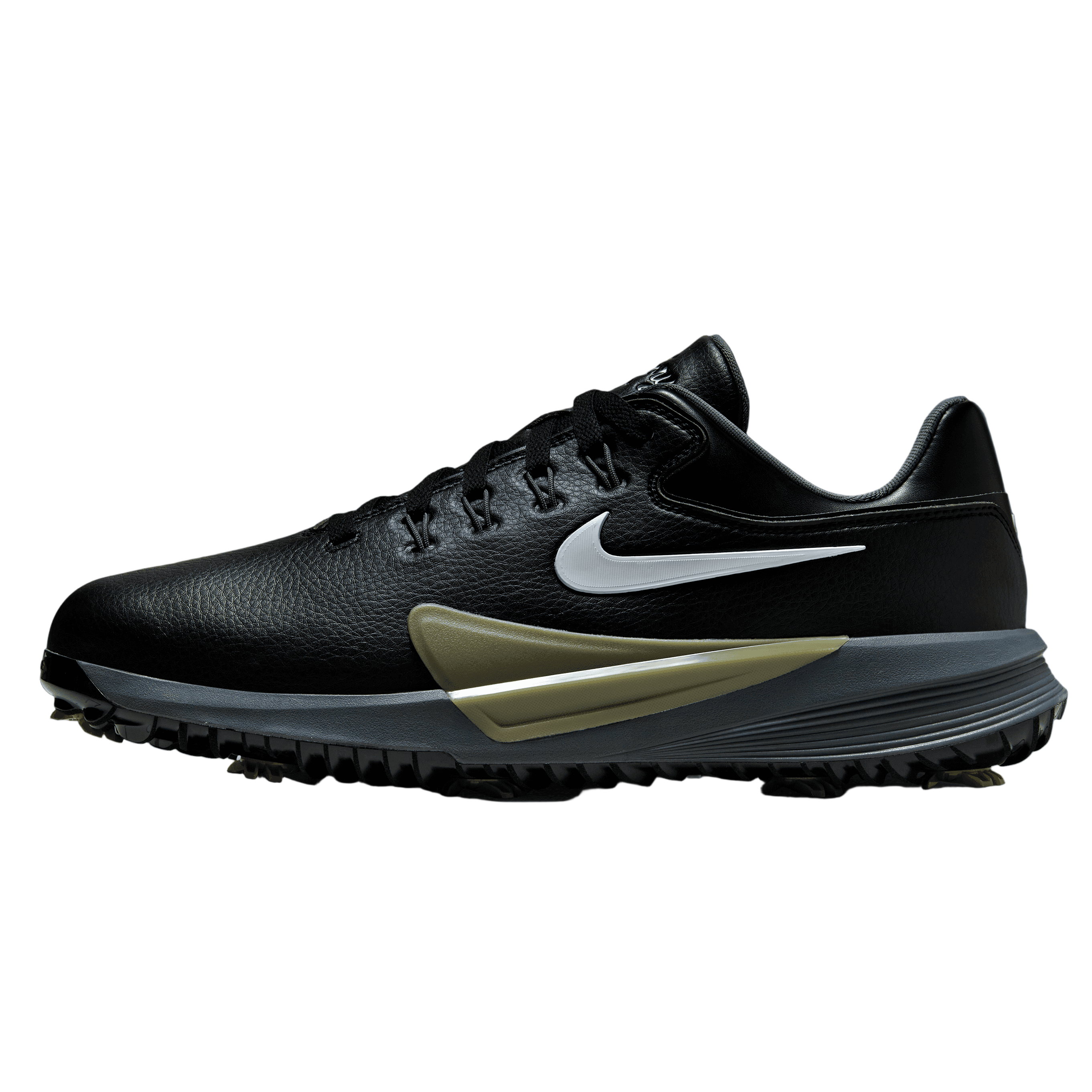 Nike Victory Pro 4 Golf Shoe - Black / White / Dusty Olive