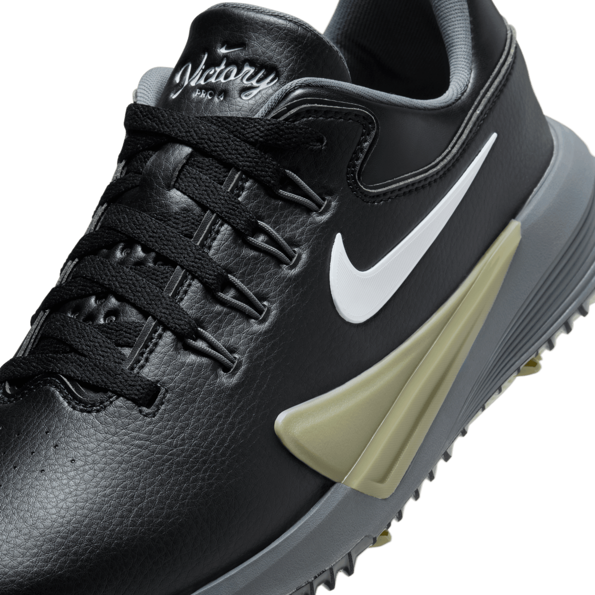 Nike Victory Pro 4 Golf Shoe - Black / White / Dusty Olive - Nike Golf