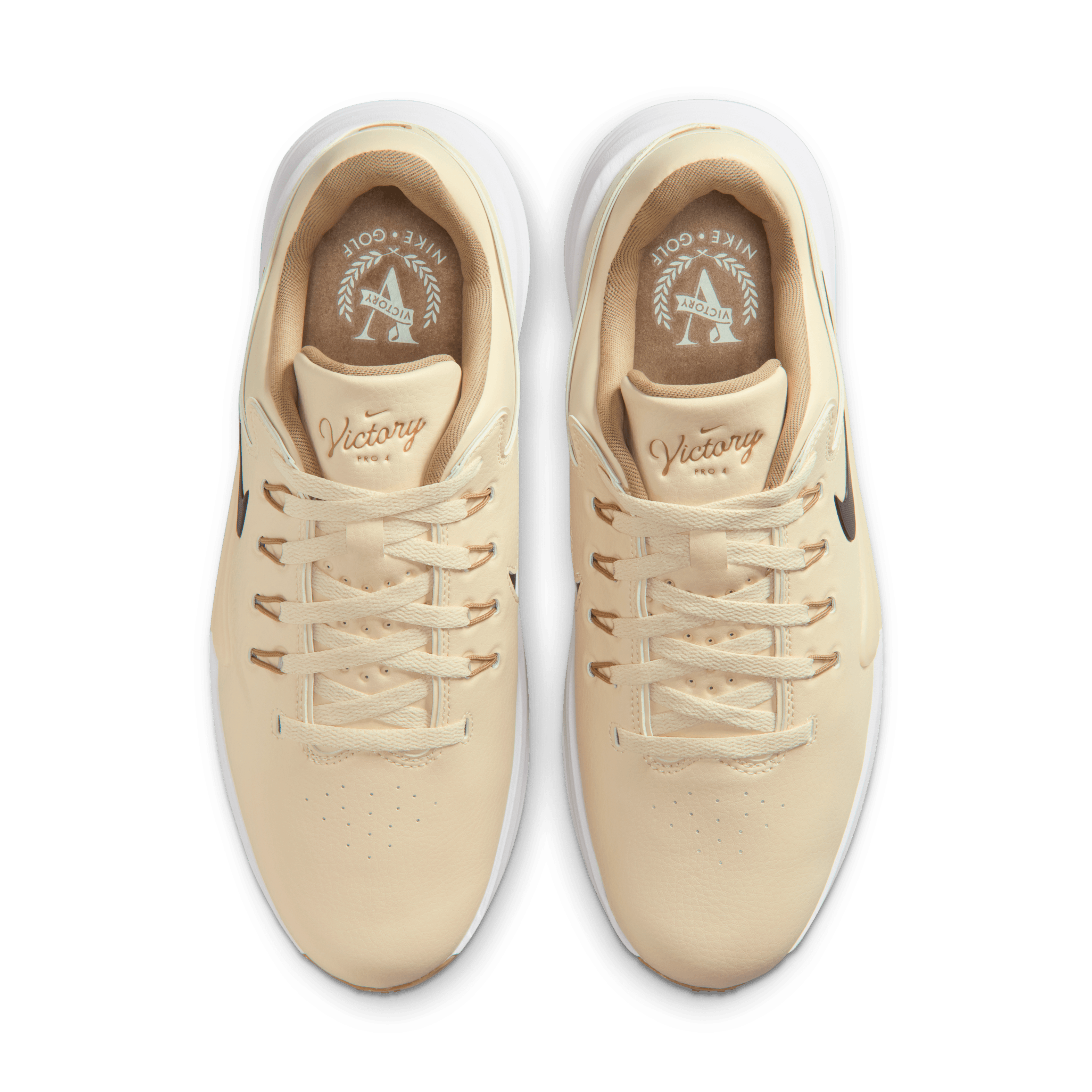 Nike Victory Pro 4 Golf Shoe - Light Khaki / Black / Filbert