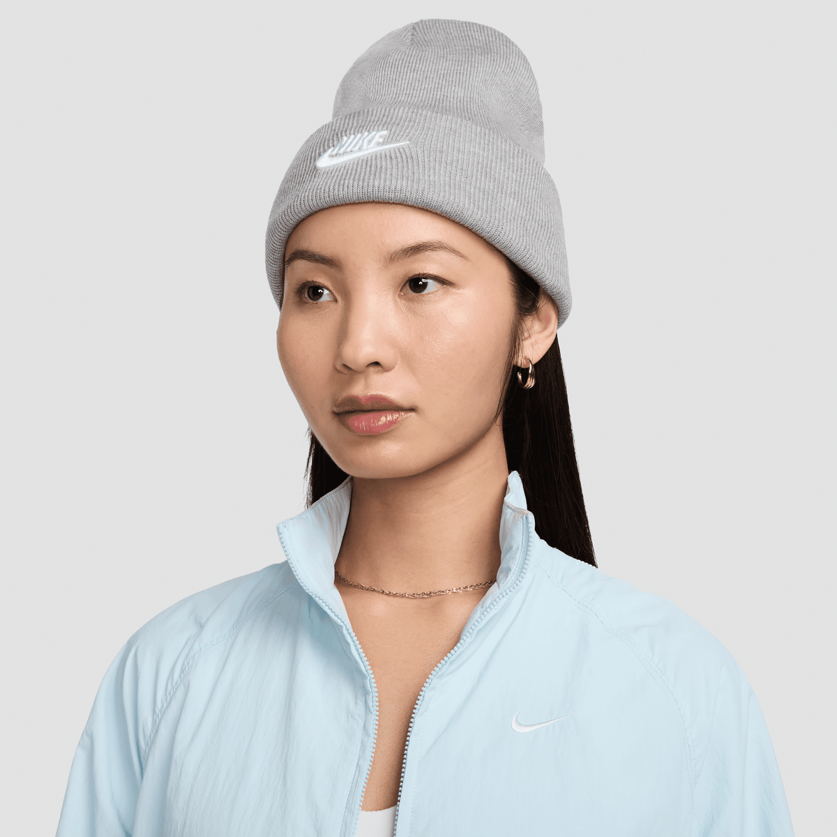 Nike Peak Beanie - Dark Grey Heather