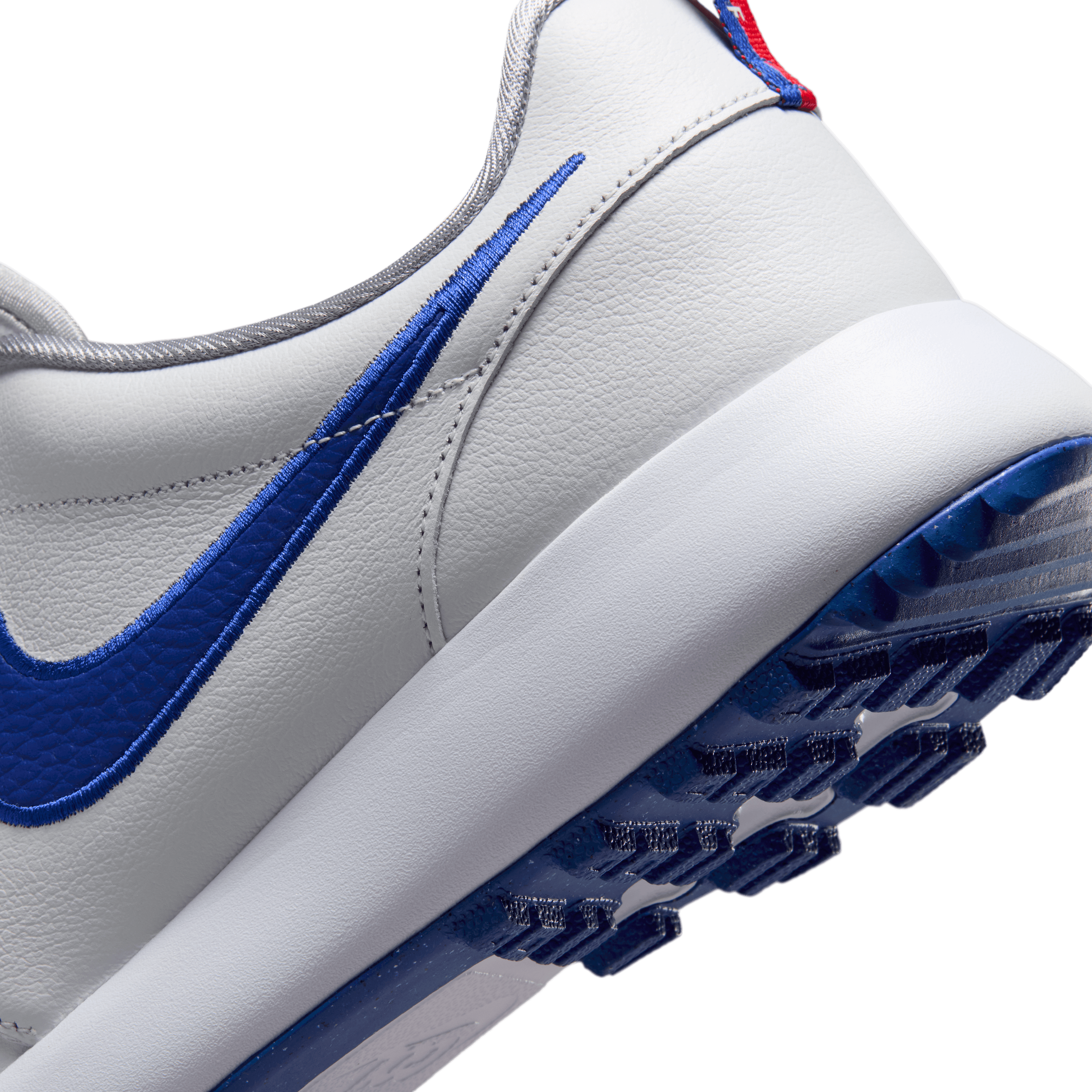 Nike Roshe Premium G Golf Shoe - Off White / Old Royal / Fire Red