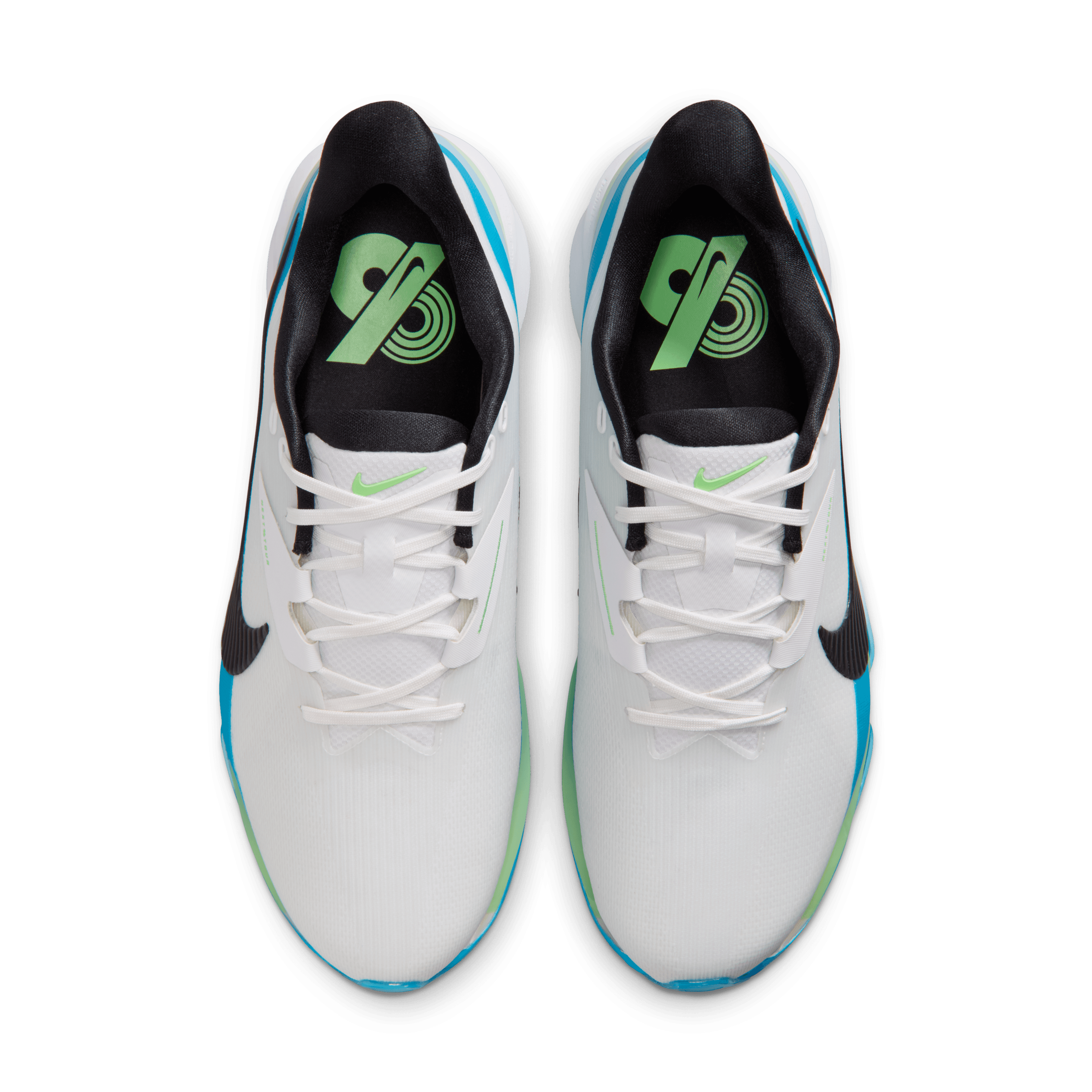 Nike Air Zoom Infinity Tour NEXT% 3 Golf Shoes - White / Black Summit / Light Current Blue
