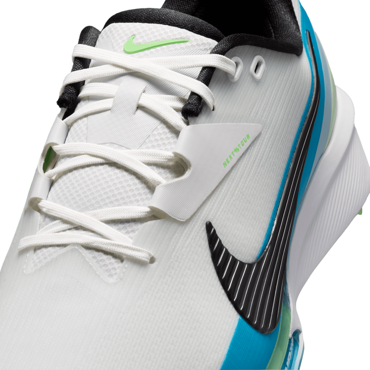 Nike Air Zoom Infinity Tour NEXT% 3 Golf Shoes - White / Black Summit / Light Current Blue - Nike Golf