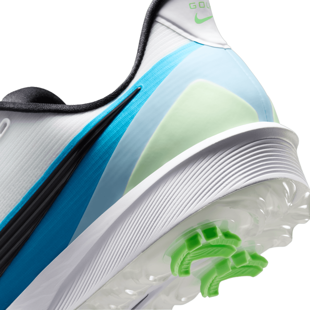Nike Air Zoom Infinity Tour NEXT% 3 Golf Shoes - White / Black Summit / Light Current Blue - Nike Golf