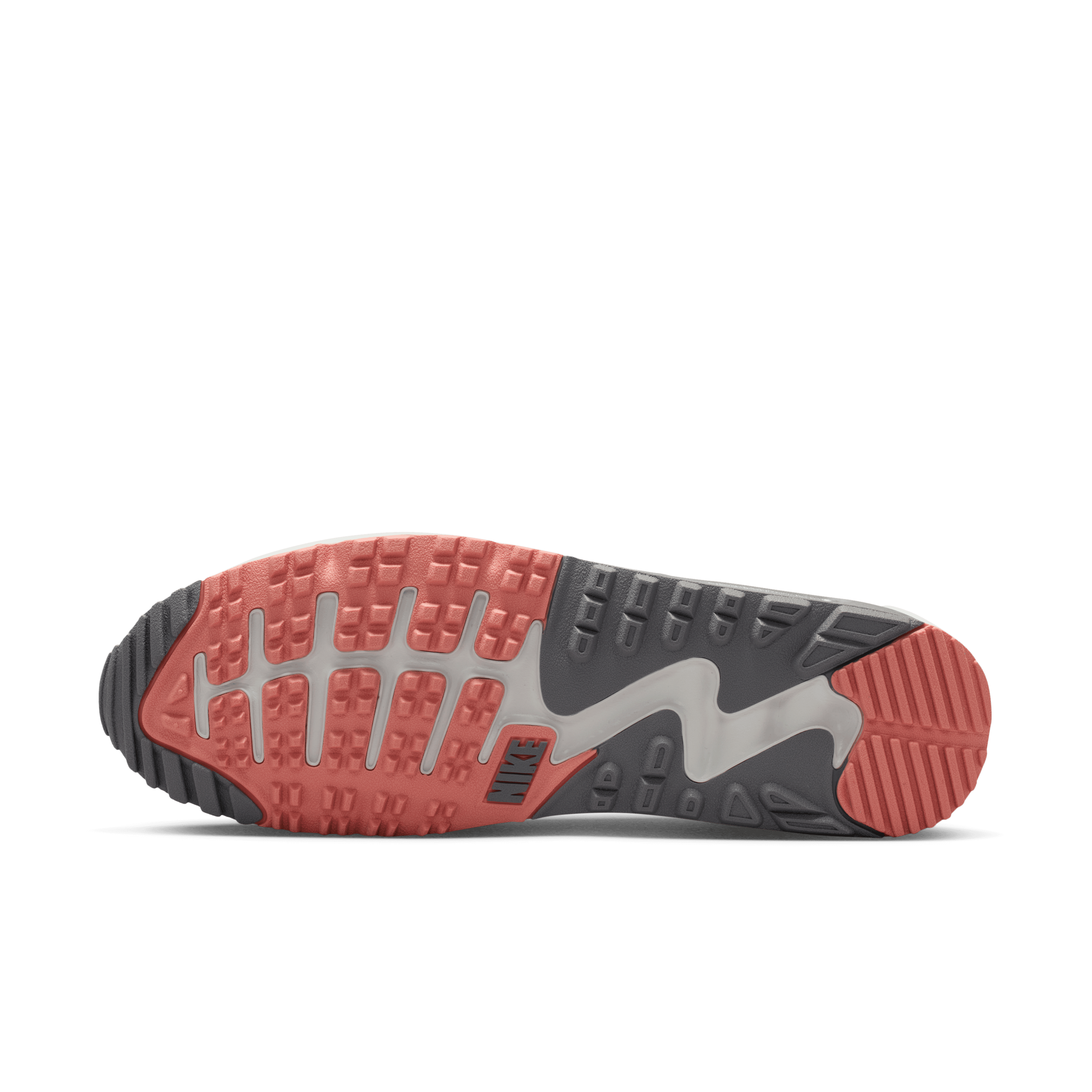 Nike Air Max 90G Spikeless Golf Shoe - Grey