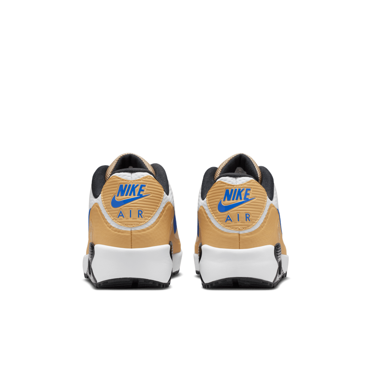 Nike Air Max 90G Spikeless Golf Shoe - White / Game Royal / Linen - Nike Golf