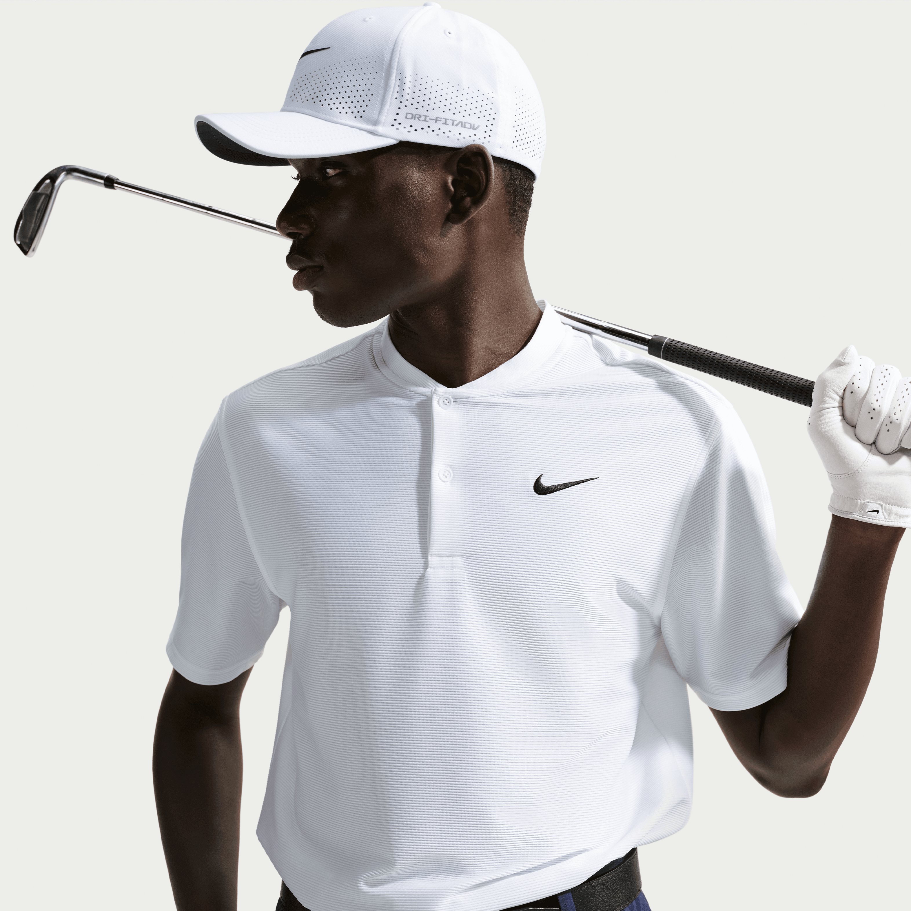 Nike Velocity Dri Fit Mens Golf Polo Shirt White