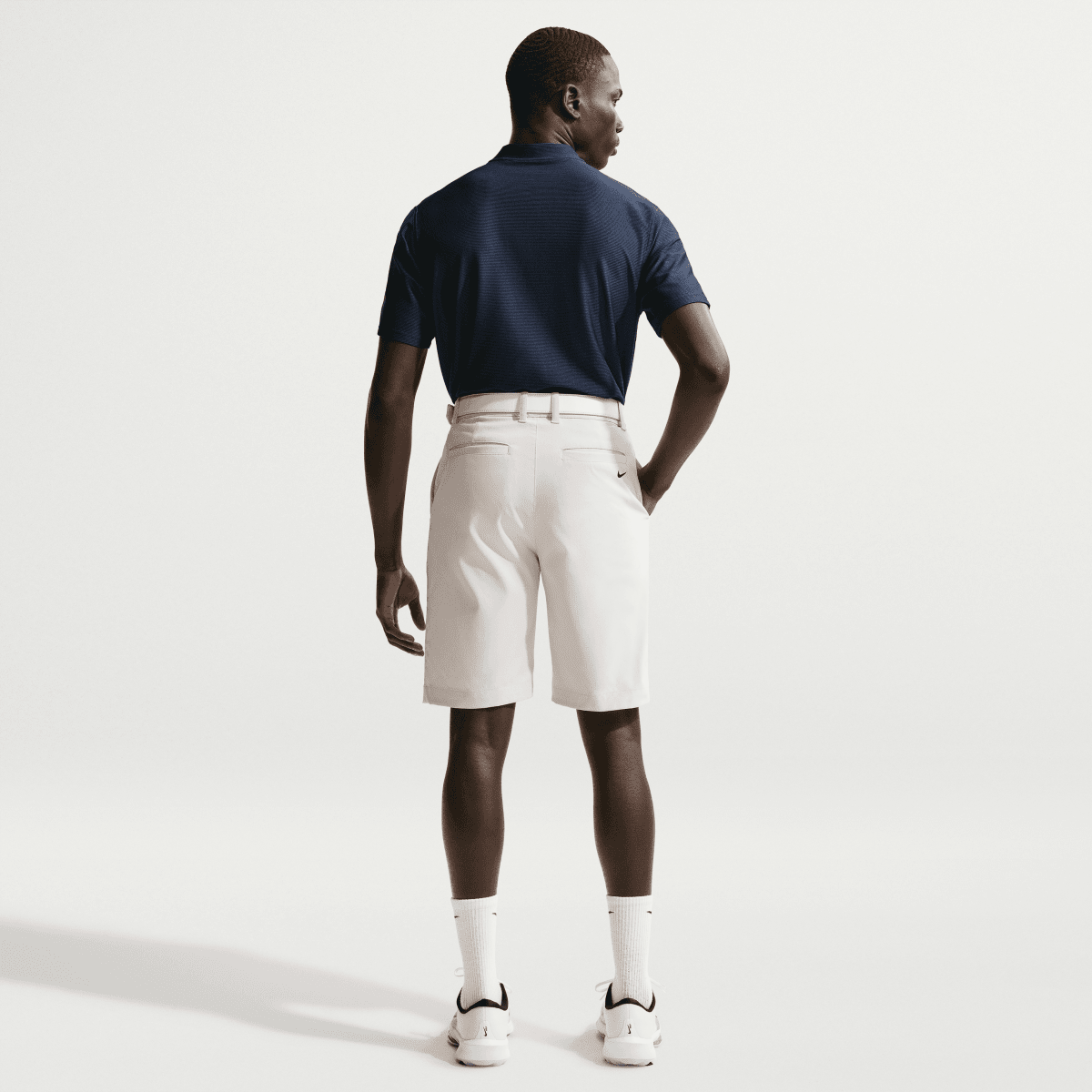 Nike Dri - Fit Velocity Blade Mens Golf Polo Shirt - Navy - Nike Golf