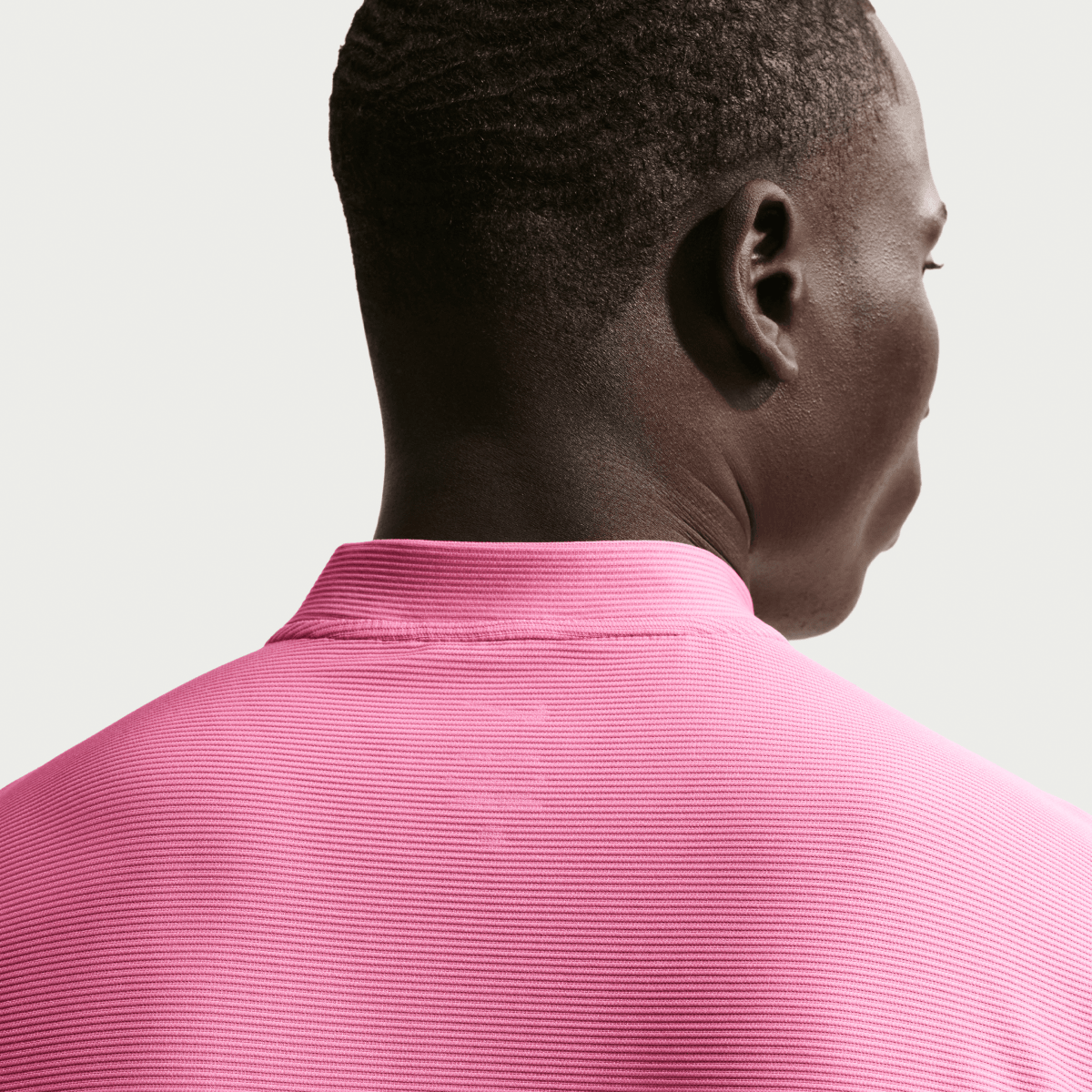Nike Dri - Fit Velocity Blade Mens Golf Polo Shirt - Peony / Black - Nike Golf