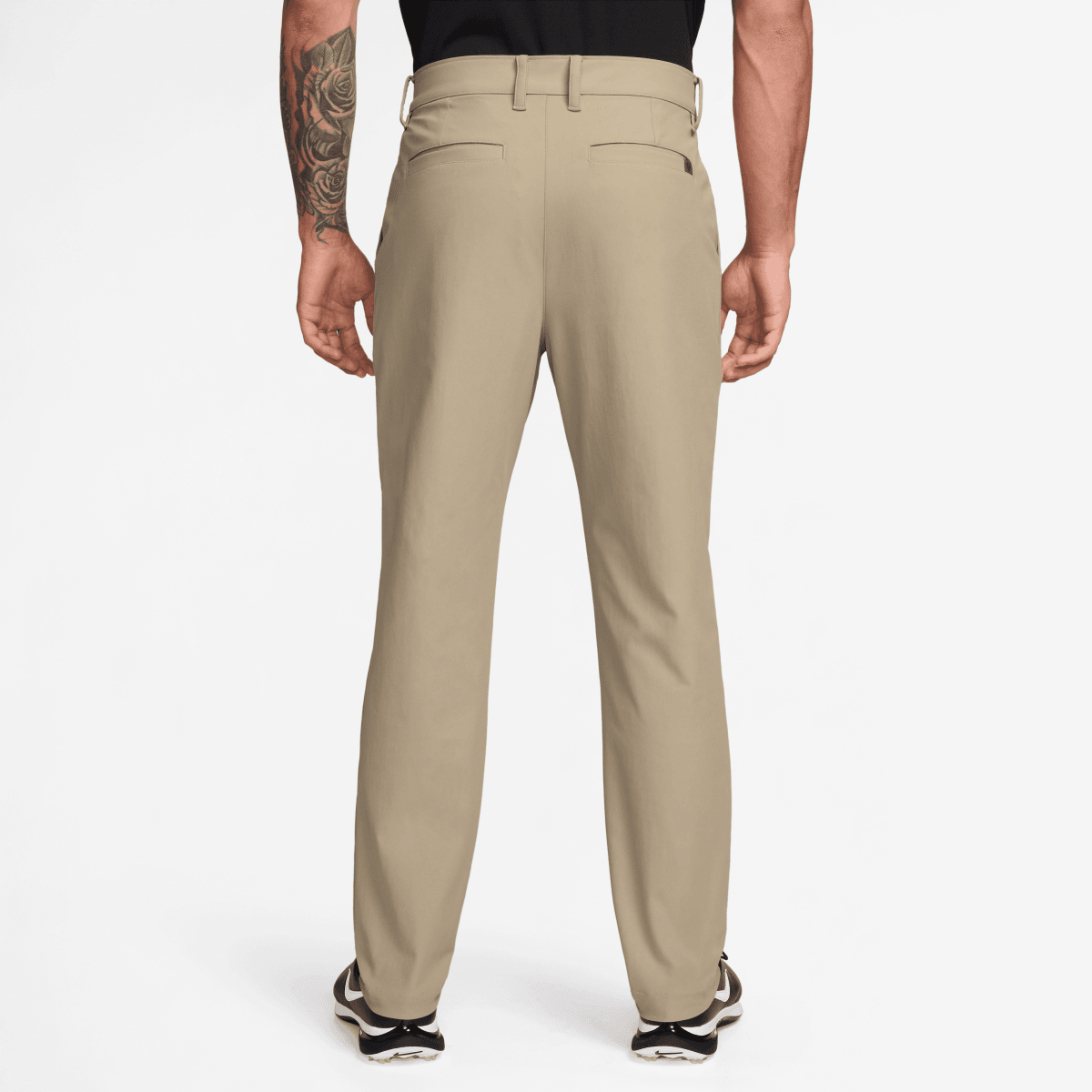 Nike Par Men's Dri - FIT Slim Golf Trousers - Limestone / Black - Nike Golf