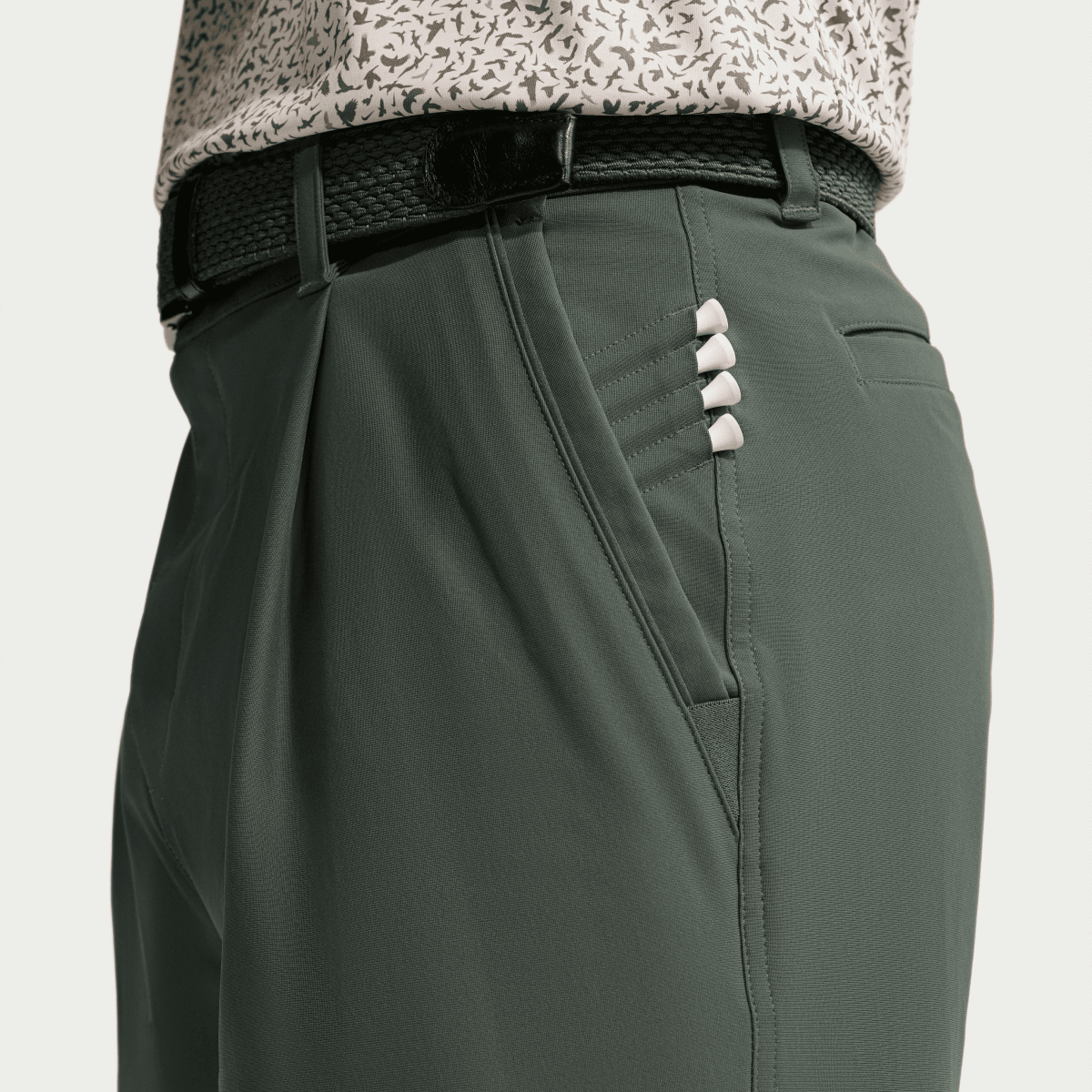 Nike Golf Par 5 Above Knee Short - Camo Green - Nike Golf