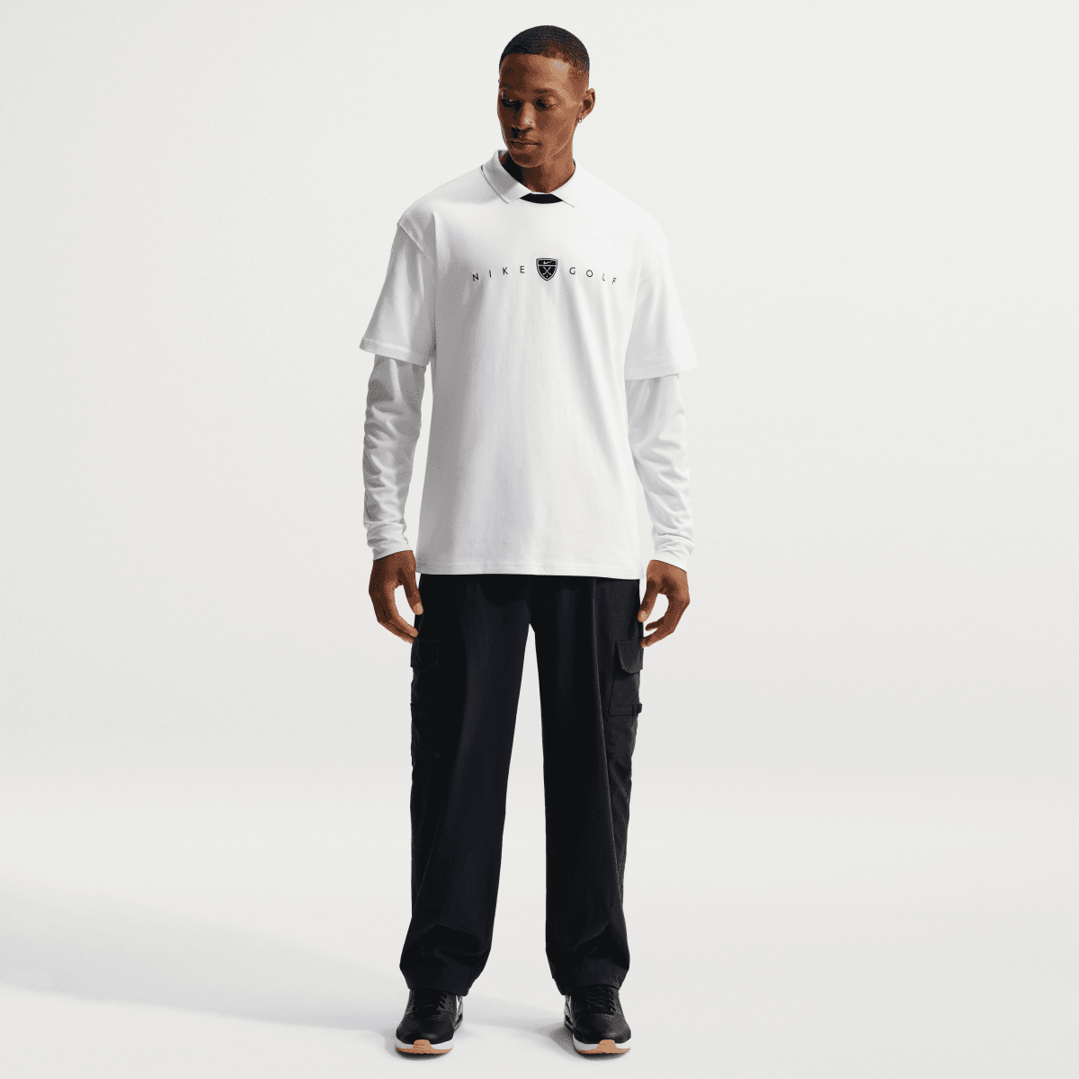 Nike Men's Loose - Fit Golf T-Shirt - White - Nike Golf