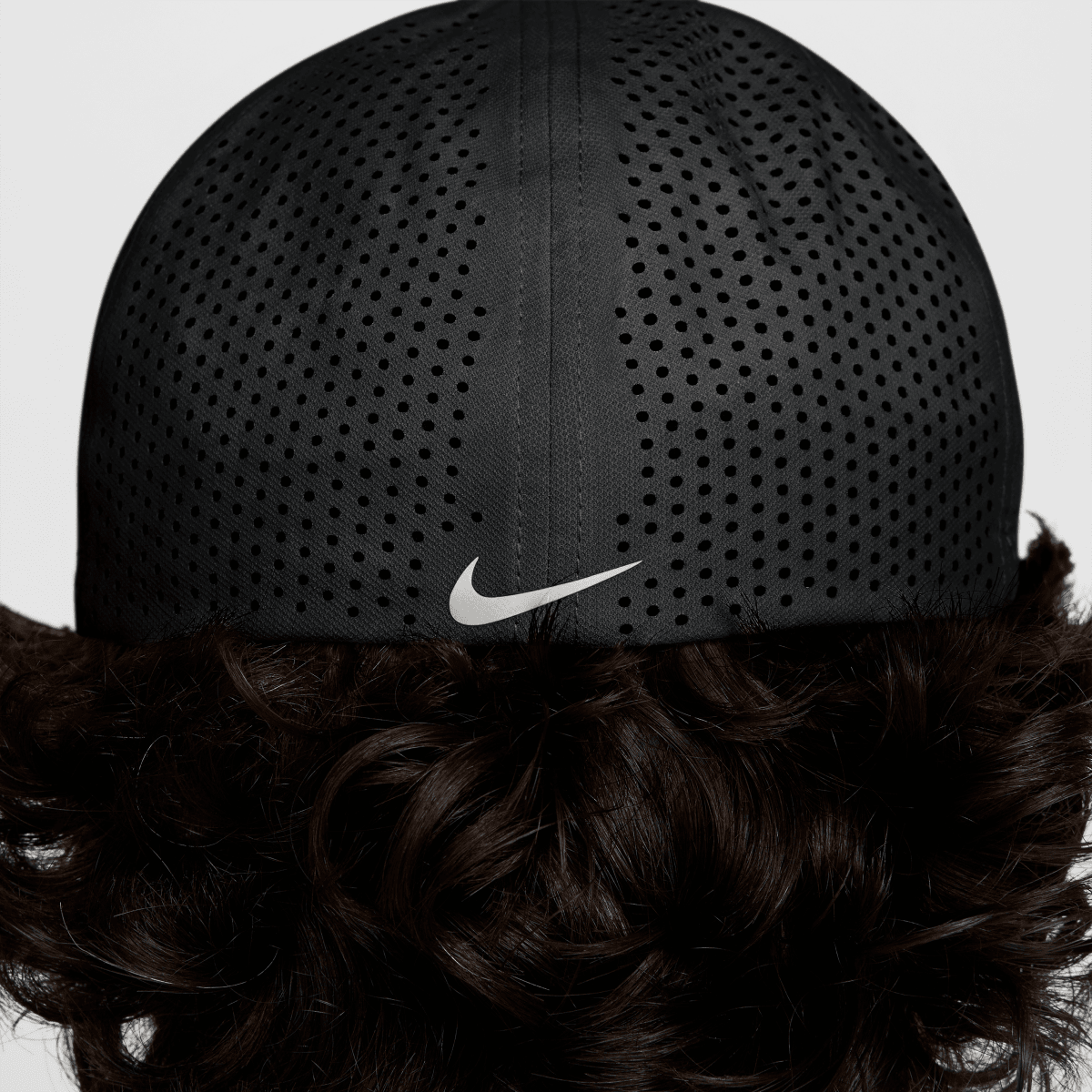 Nike Dri-FIT ADV Rise Structured SwooshFlex Cap - Black