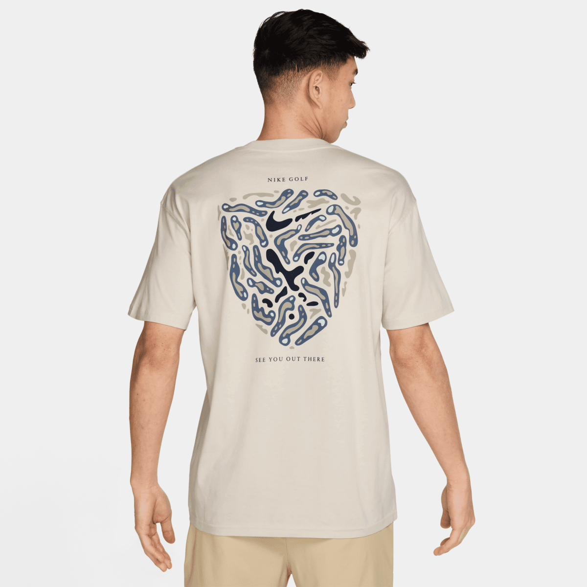 Nike Golf Major T-Shirt - Light Orewood Brown - Nike Golf