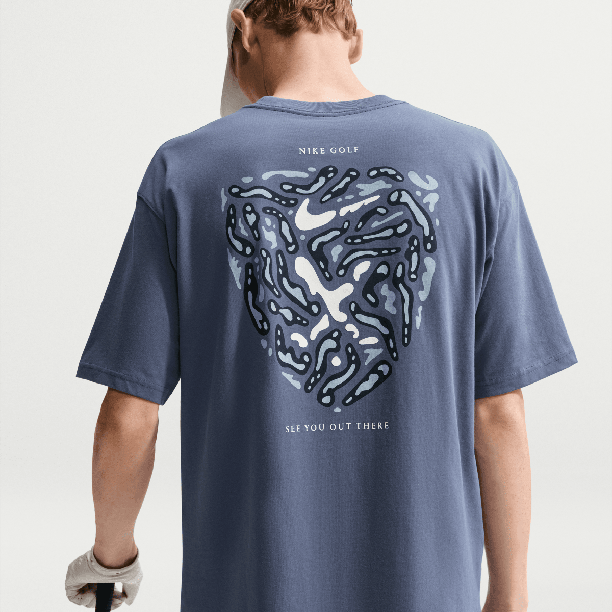Nike Golf Major T-Shirt - Diffused Blue - Nike Golf