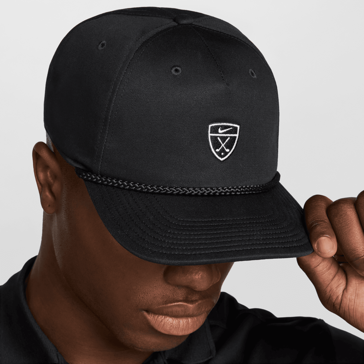 Nike Golf Pro Par 5 Cap - Black - Nike Golf