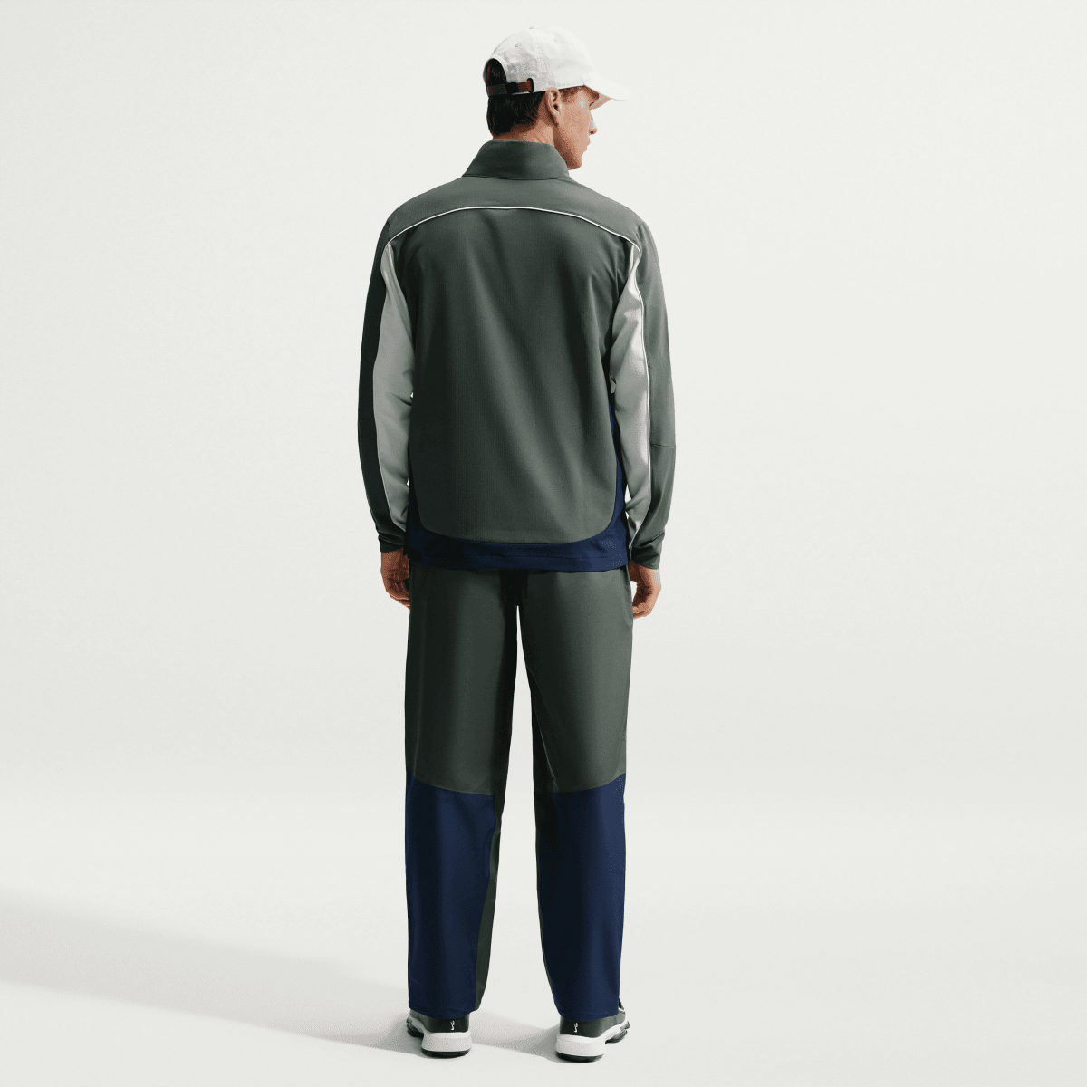 Nike Repel Soft Shell Golf Jacket - Camo Green