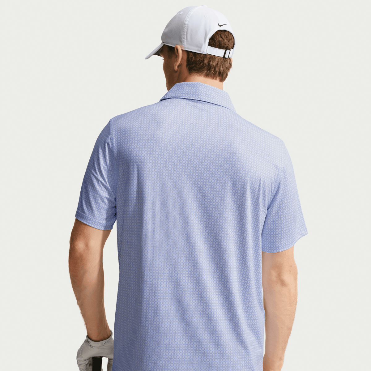 Nike Dri-FIT Velocity Textured Men's Golf Polo - Purple Fade - Nike Golf