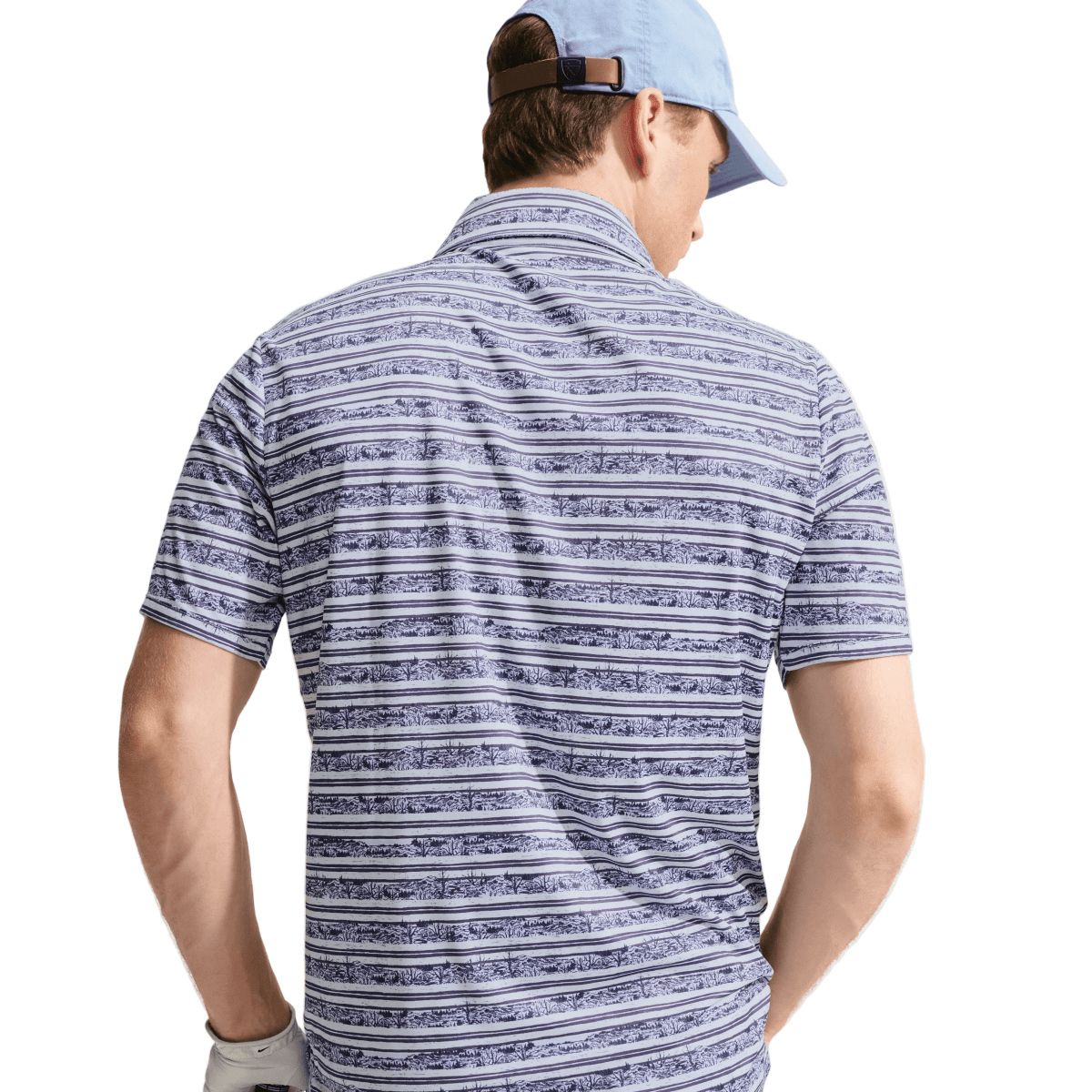 Nike Dri-FIT Par Striped Men's Golf Polo - Palest Purple - Nike Golf