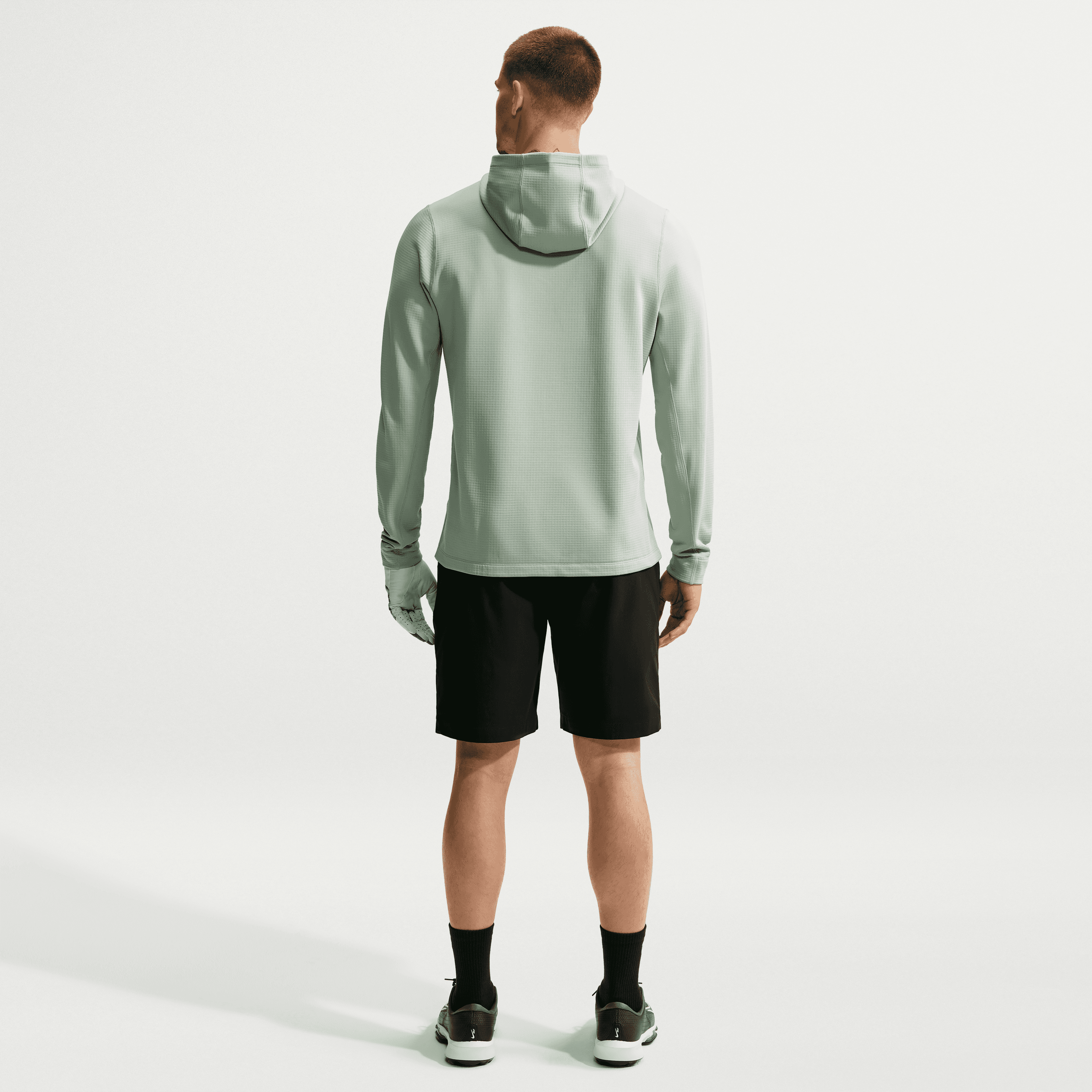 Nike Velocity Men's Therma-FIT Golf Hoodie - Jade Green