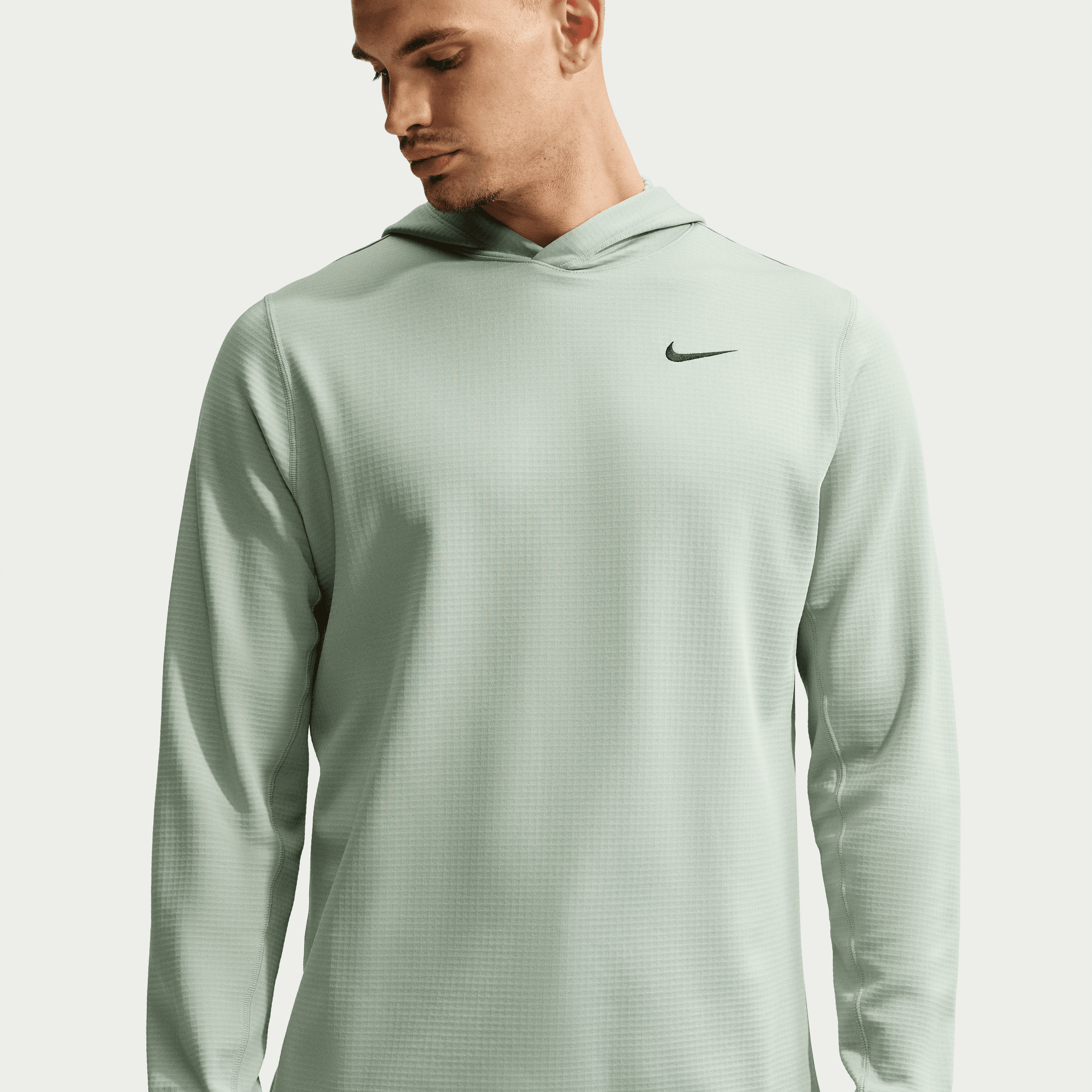 Nike Velocity Men's Therma-FIT Golf Hoodie - Jade Green