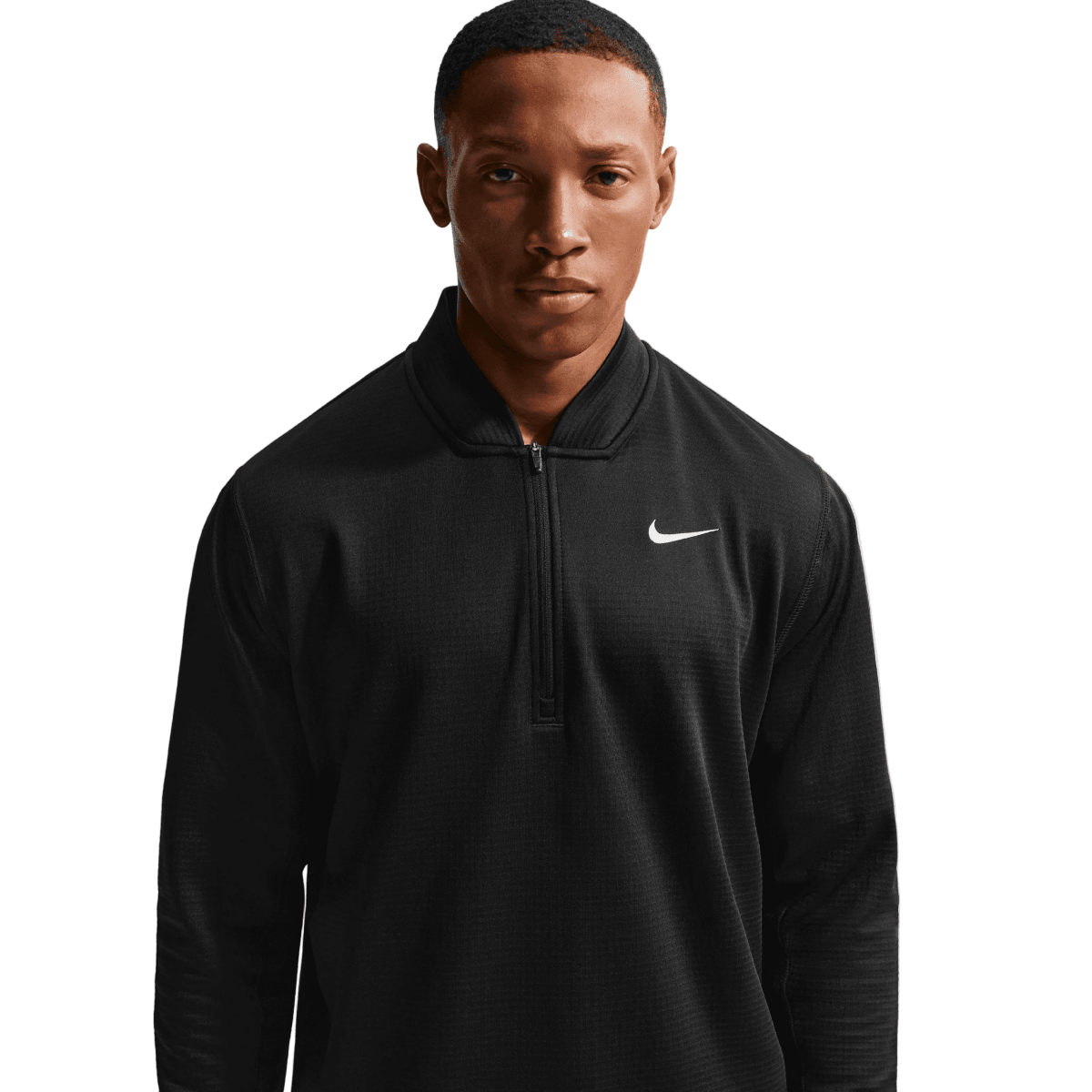 Nike Velocity Therma - Fit 1/2 Zip Mens Golf Pullover - Black - Nike Golf