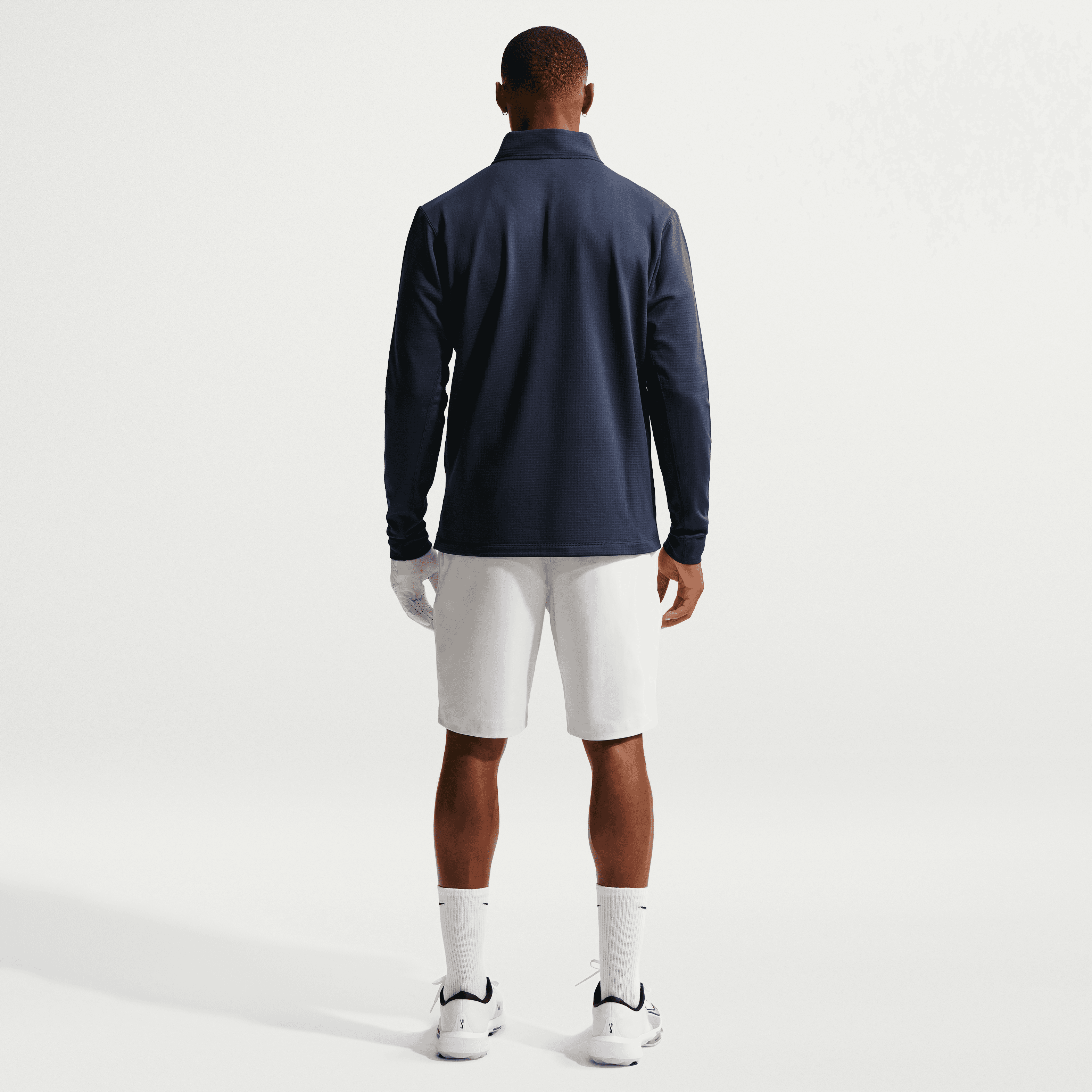 Nike Velocity Therma-Fit 1/2 Zip Mens Golf Pullover - College Navy