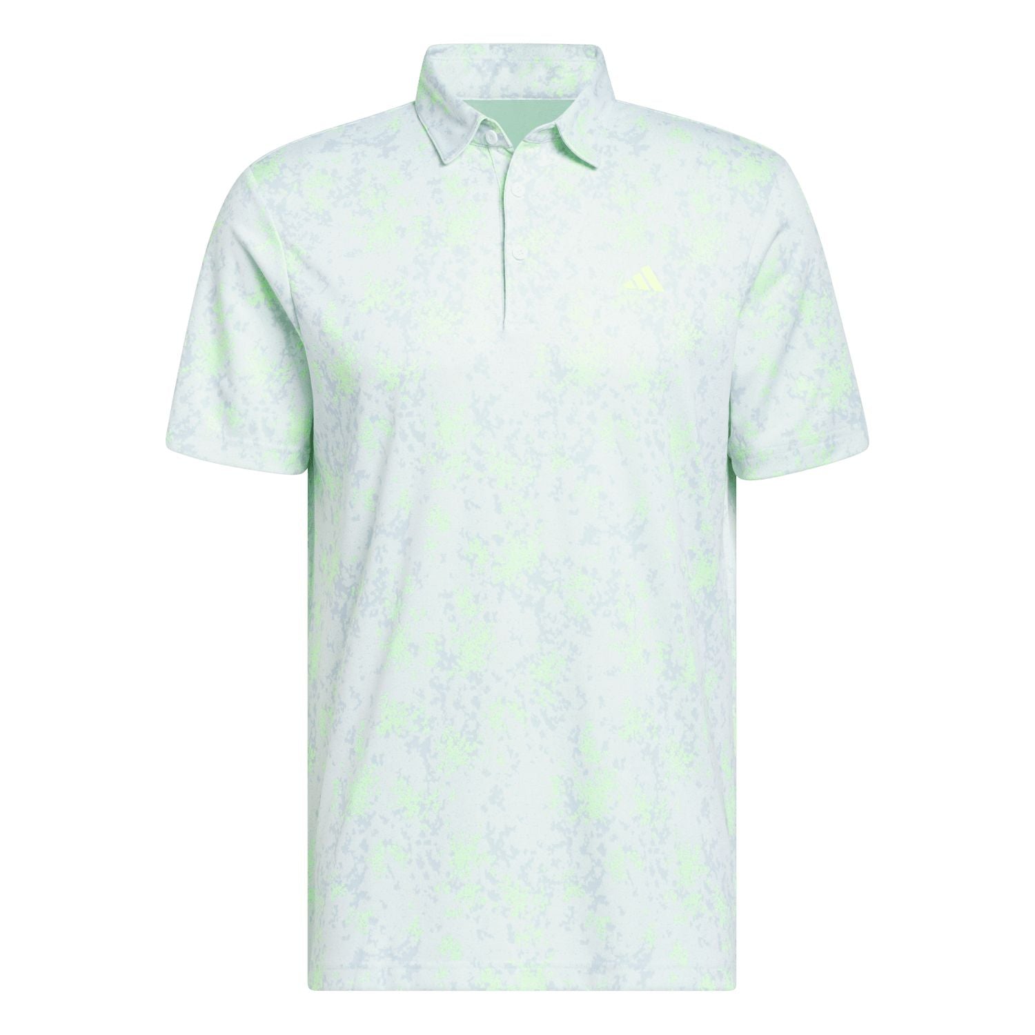adidas Mens Golf Burst Jacquard Shirt
