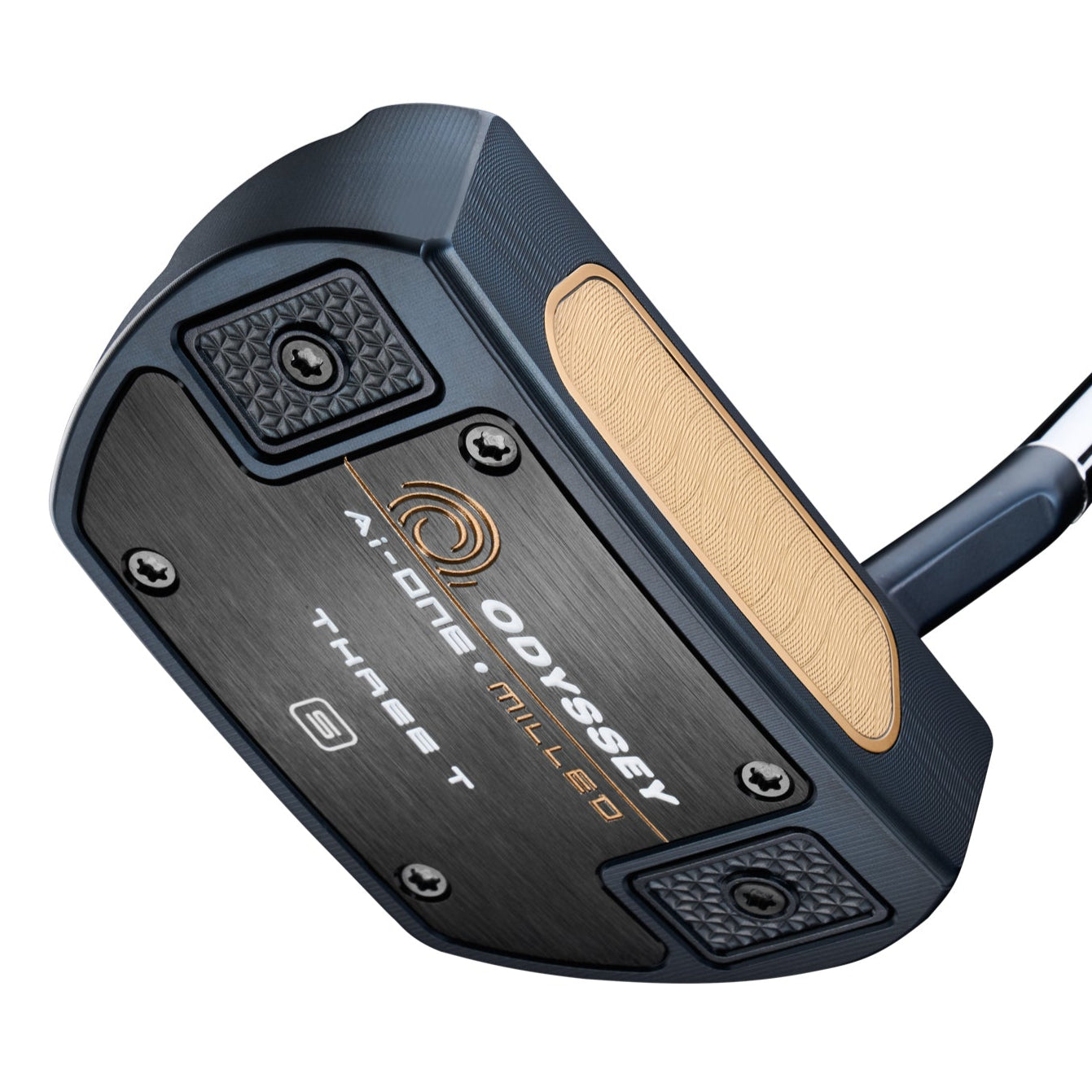 Odyssey Ai-ONE Milled Three T Slant Putter