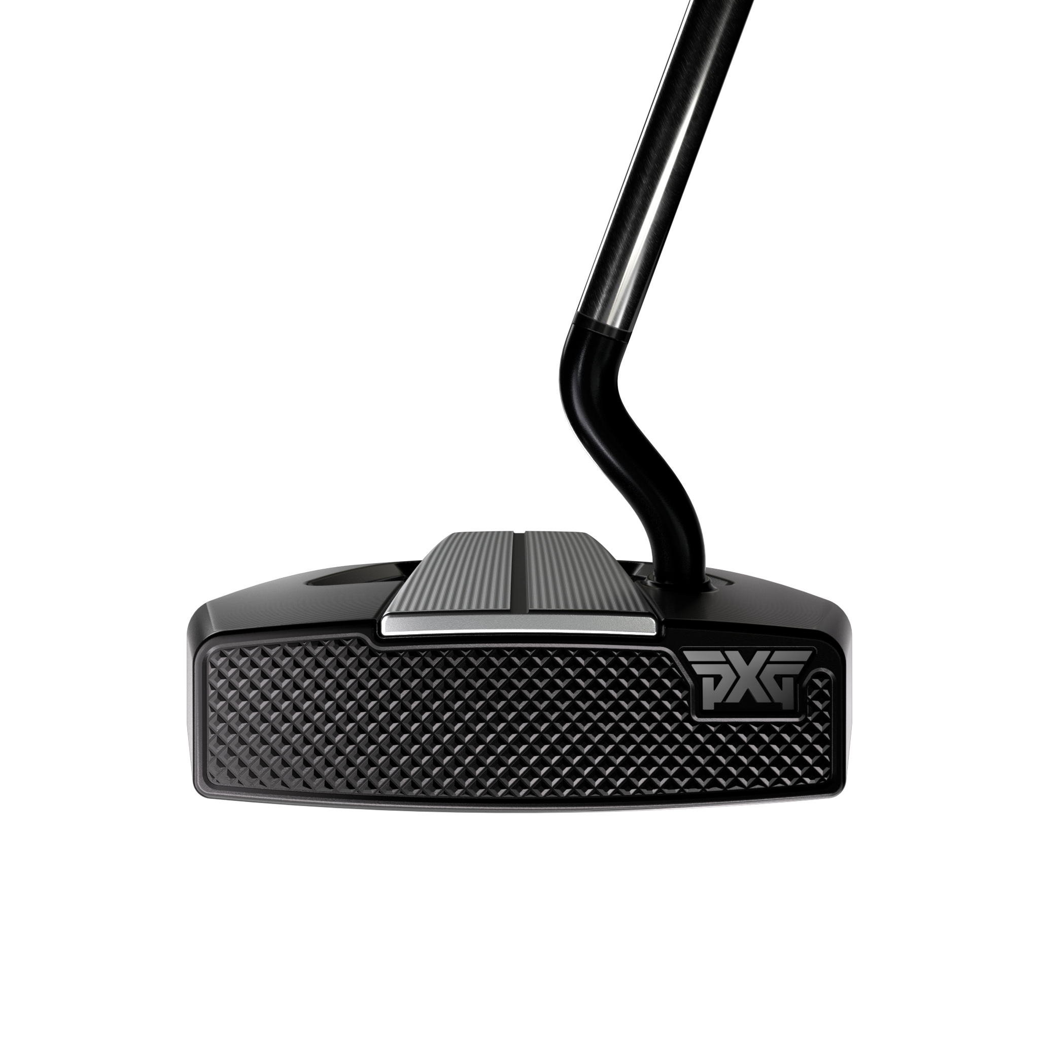 Golf putter with PXG logo on a white background