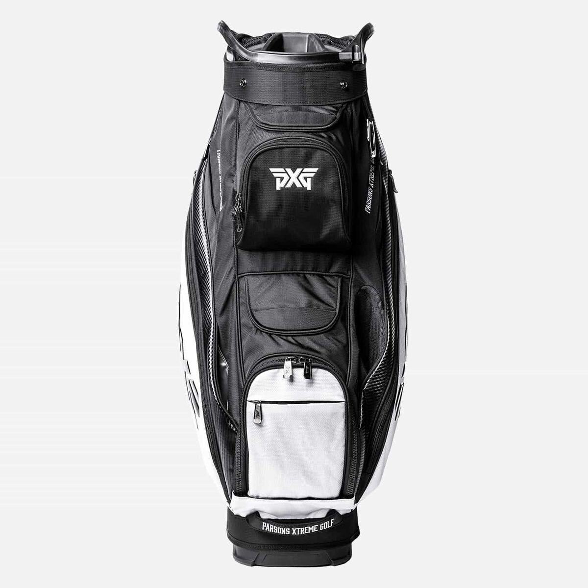 PXG Lightweight Cart Cart Bag - White/Black