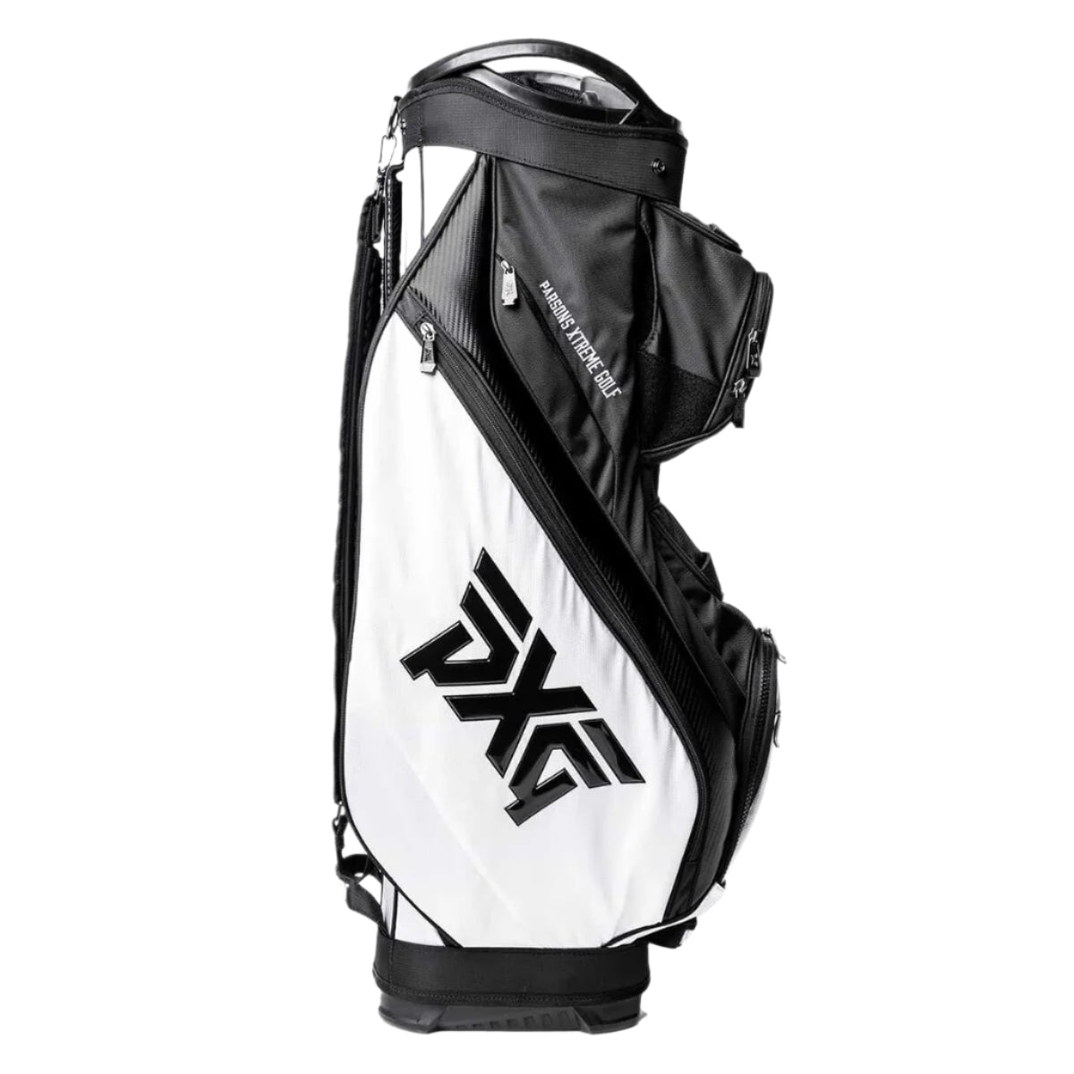 PXG Lightweight Cart Cart Bag - White/Black