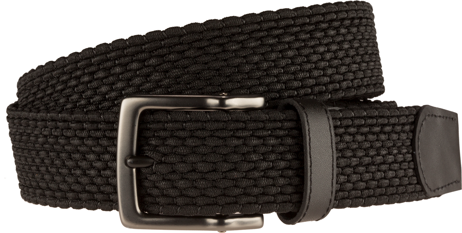 Nike Stretch Woven Golf Belt - Black