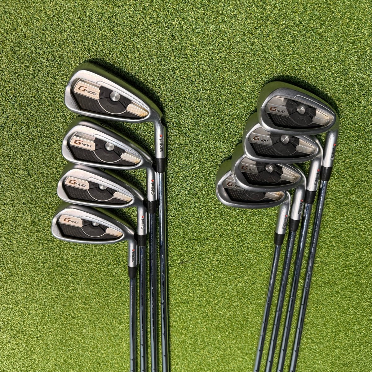 Ping G400 Irons / 5 - PW+UW+SW / Red Dot / CFS Distance R - Ping