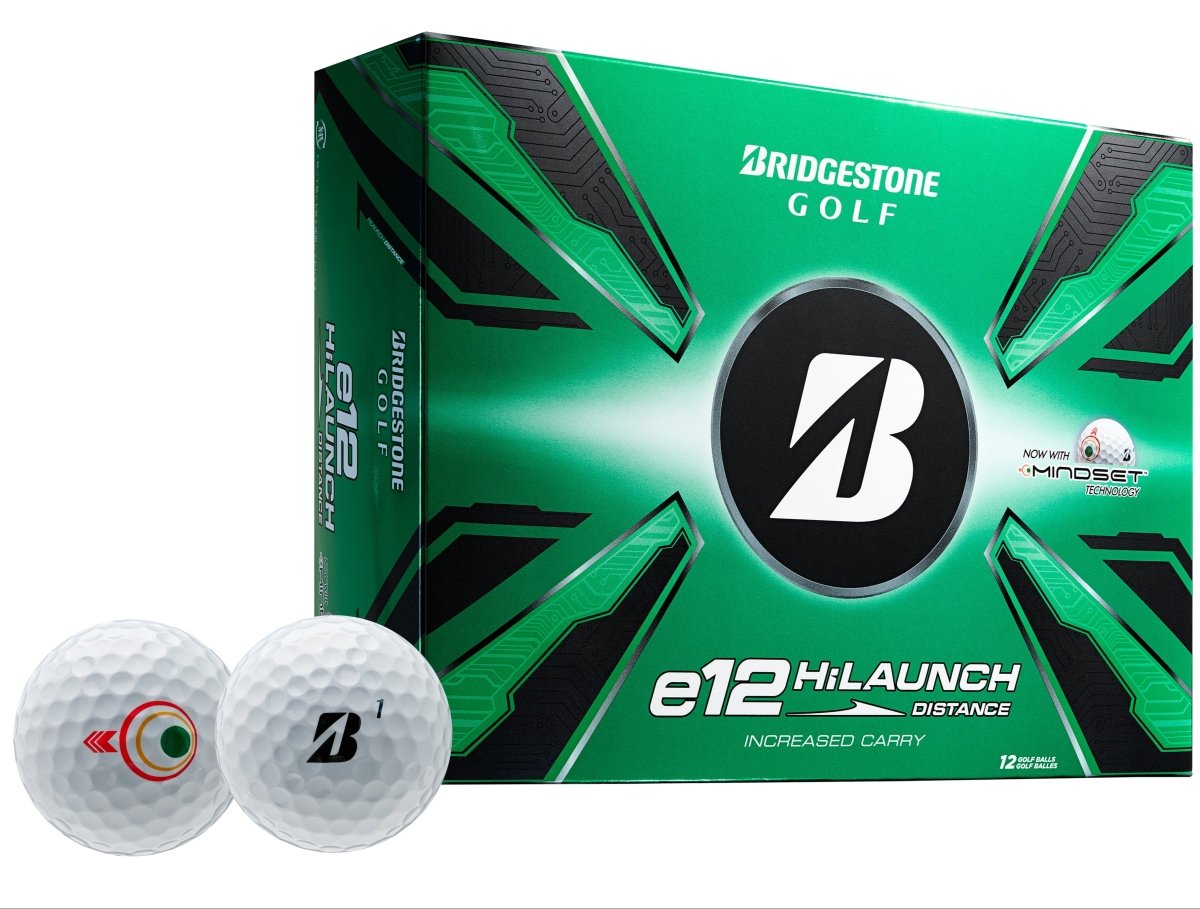 Bridgestone e12 High Launch Distance Mindset Golf Balls - Bridgestone Golf