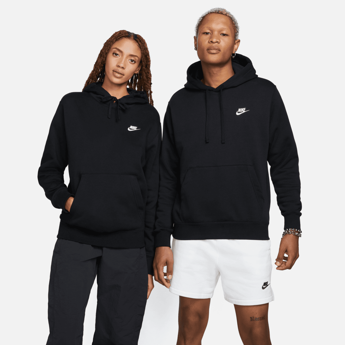 Nike Club Hoodie Pullover - Black - Nike Golf