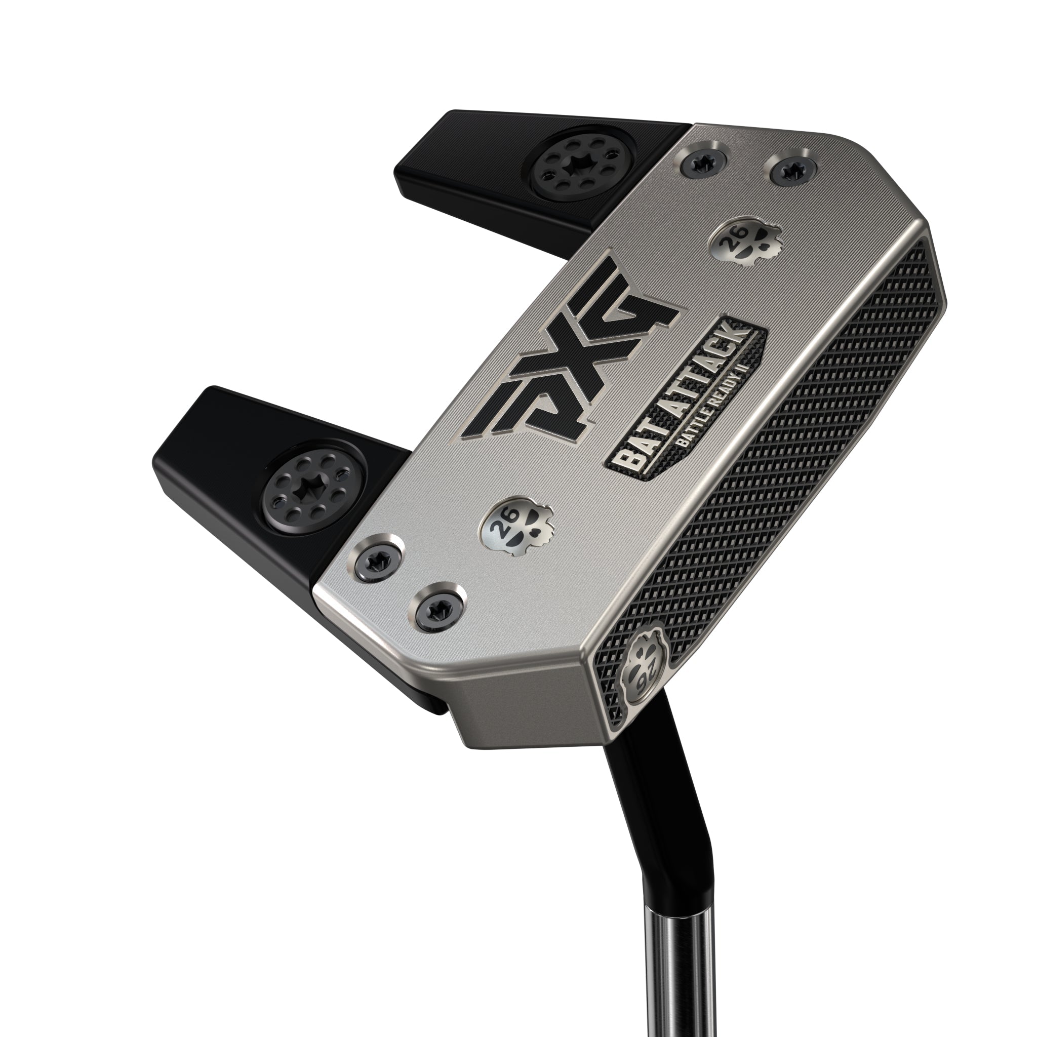 PXG Battle Ready II Bat Attack Slant Neck - Platinum