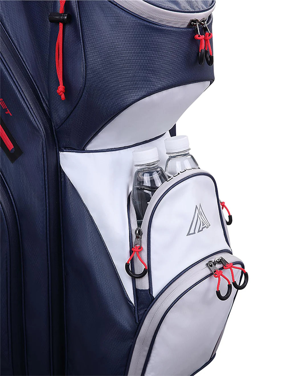 Big Max Dri Lite Style Golf Cart Bag - Navy / White / Red