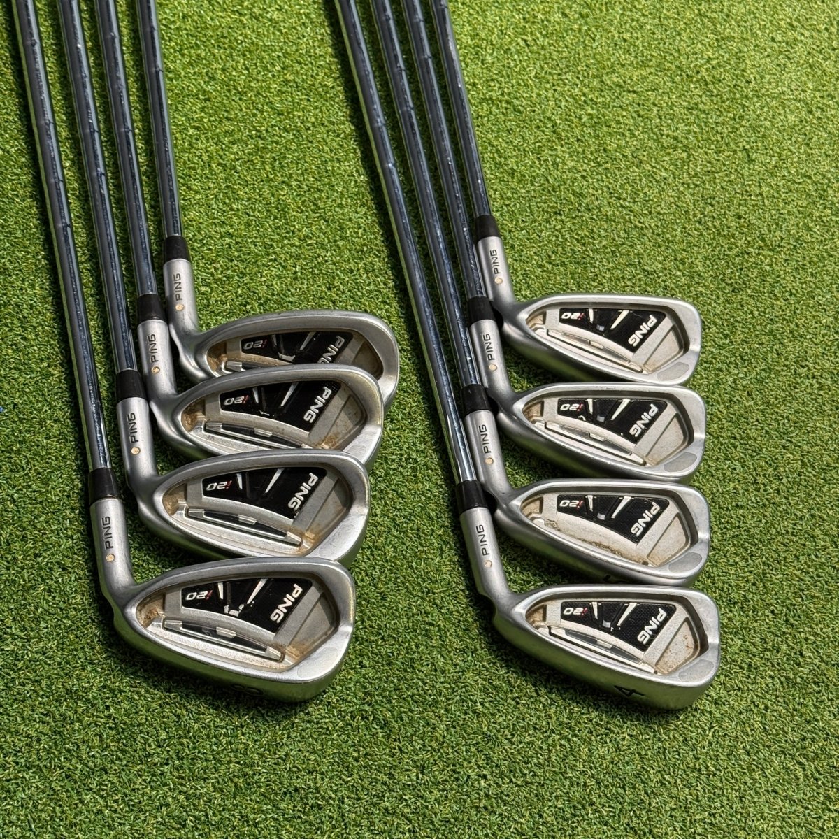 Ping i20 Irons / 4 - PW+SW / White Dot / CFS Distance S - Ping
