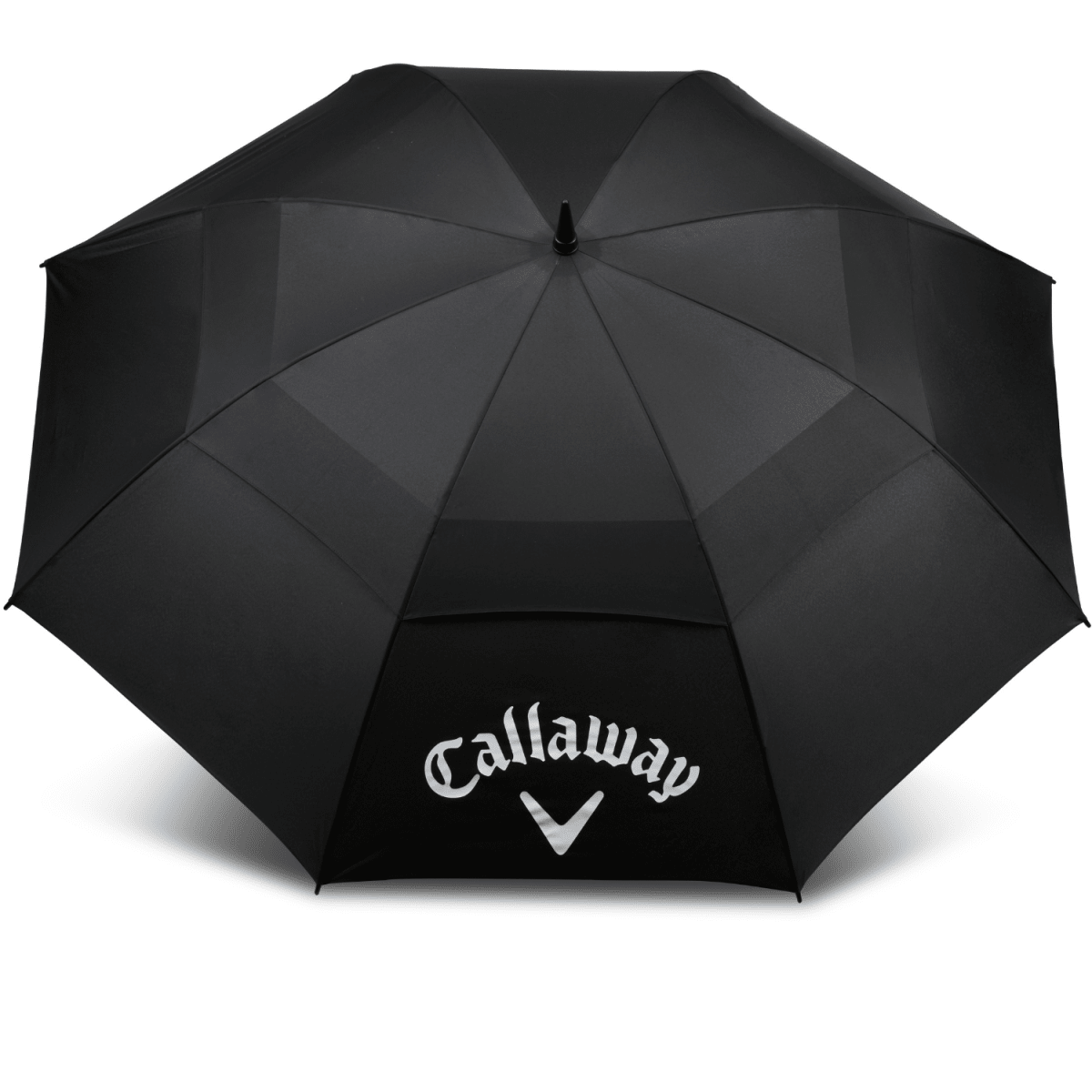 Callaway Shield 64" Double Canopy Umbrella - Black - Callaway