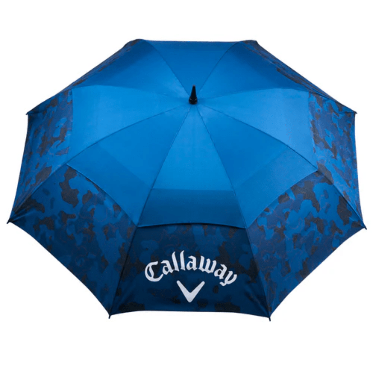 Callaway Shield 64" Double Canopy Umbrella - Navy/Red - Callaway