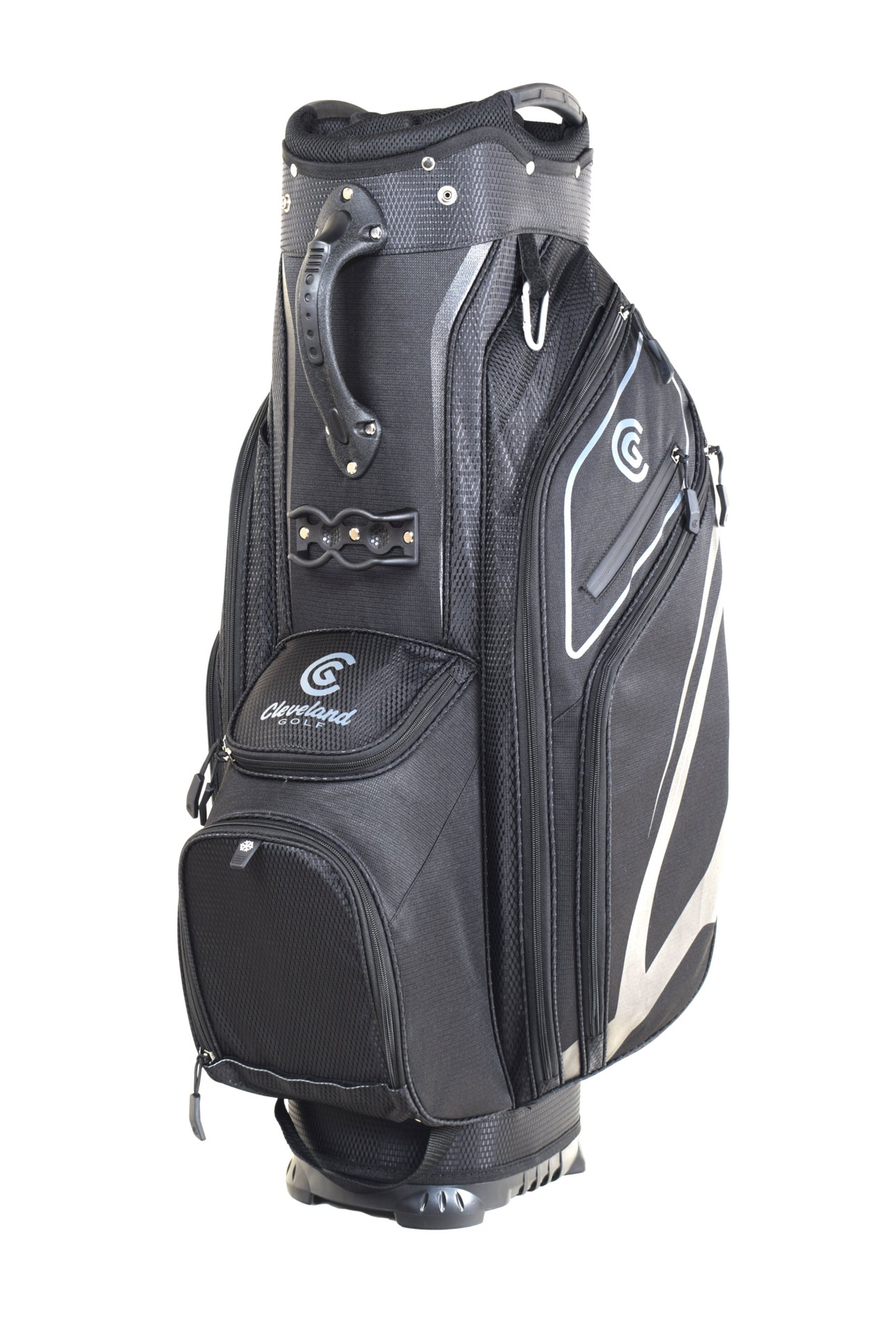 Cleveland Friday 3 Cart Bag - Black/Black