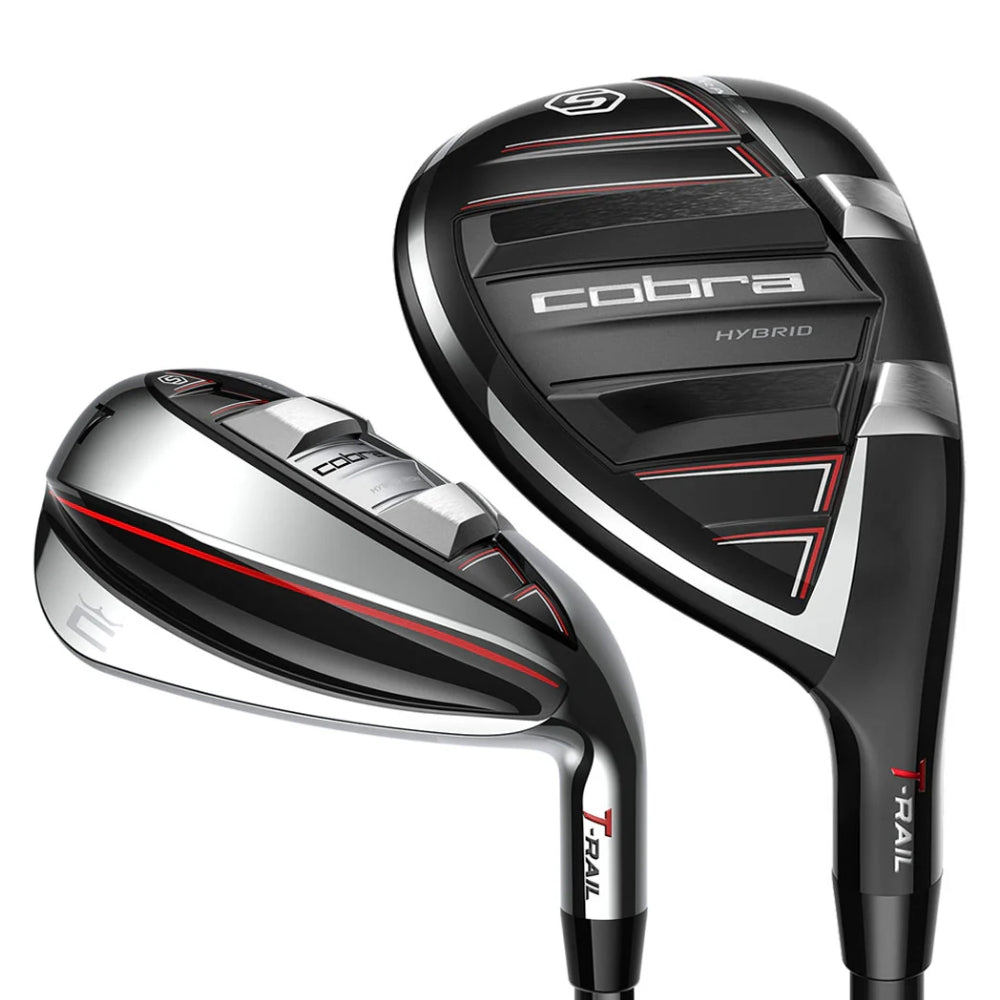 Cobra T-Rail Hybrid Combo Irons - Graphite