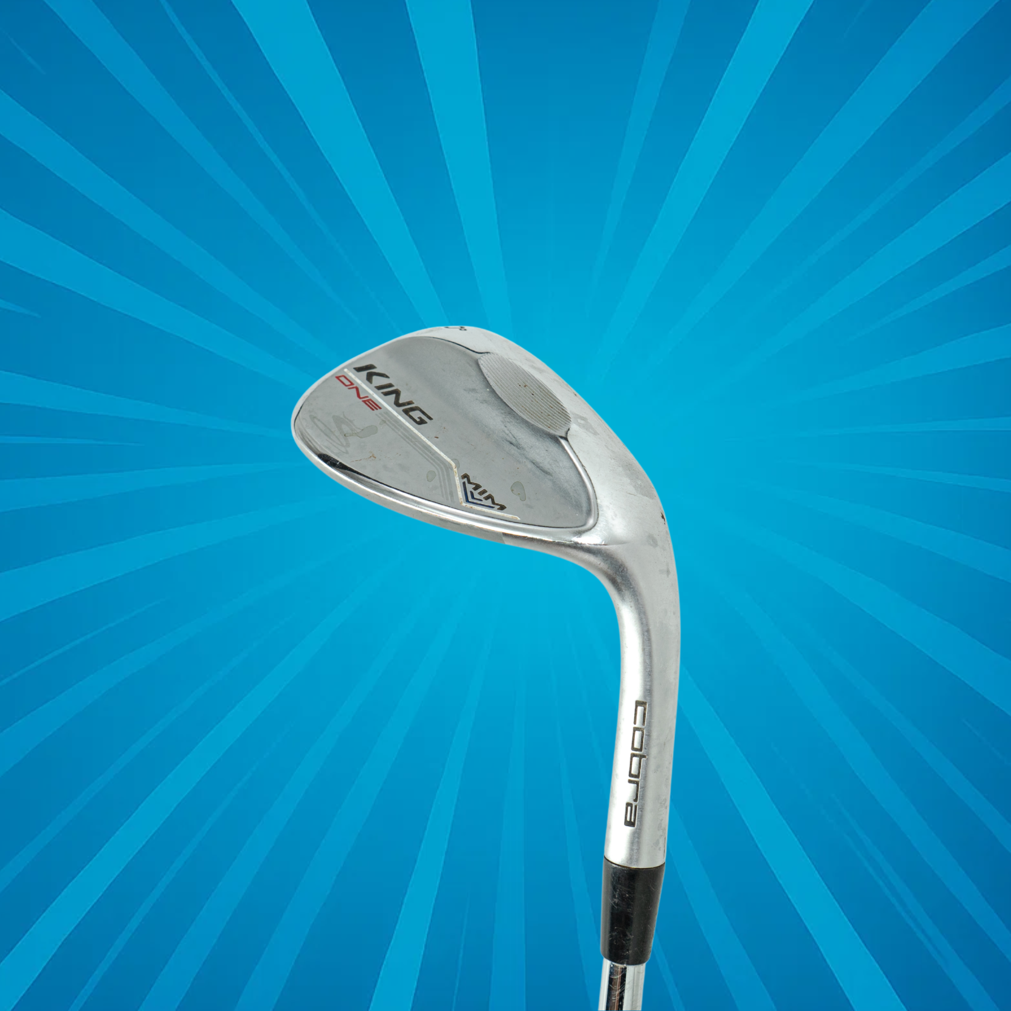 Cobra King MIM One Length Lob Wedge / 60 Degree / KBS Hi-Rev 2.0 125 S / Stiff Flex