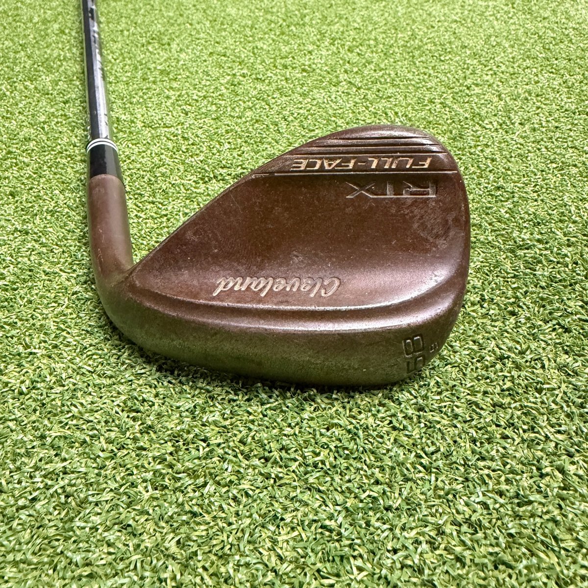 Cleveland RTX Zipcore Raw Full Face Lob Wedge / 58 Degree / Dynamic Gold S400 Shaft - TaylorMade
