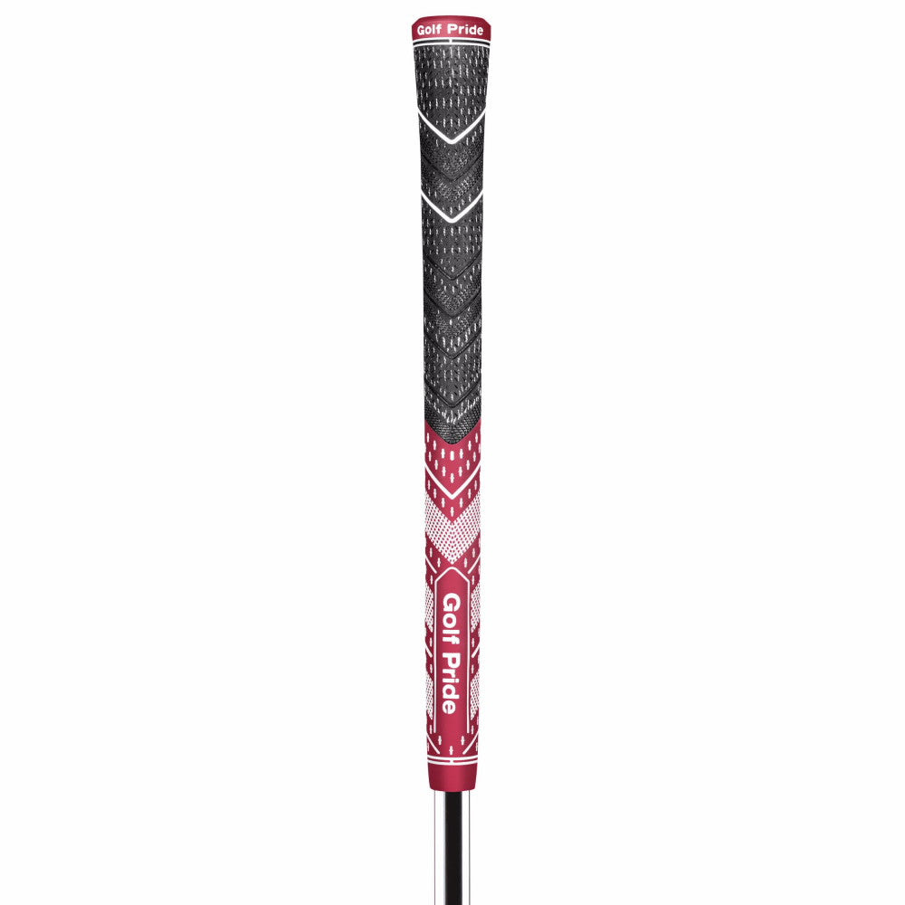 Golf Pride Multi Compound Plus4 - Dark Red/White Midsize Golf Grip
