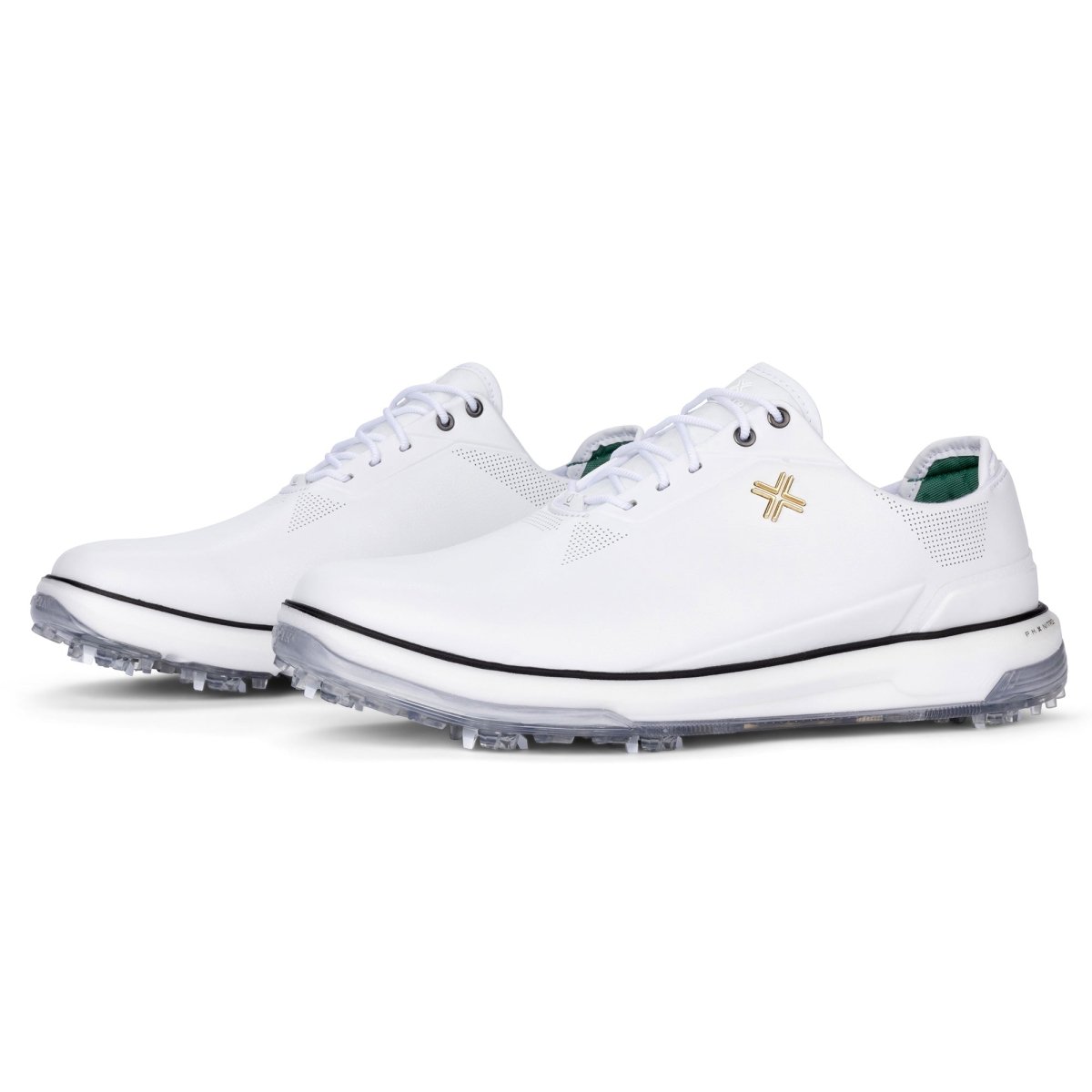 PAYNTR Eighty Seven SC Spiked Golf Shoes - White - Payntr