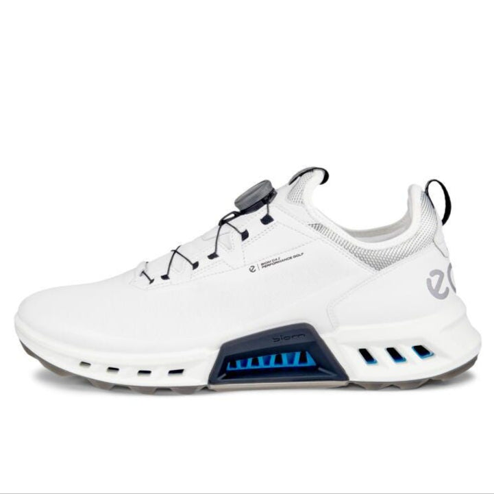 Ecco M Golf Biom C4 Boa Golf Shoes - White / Black