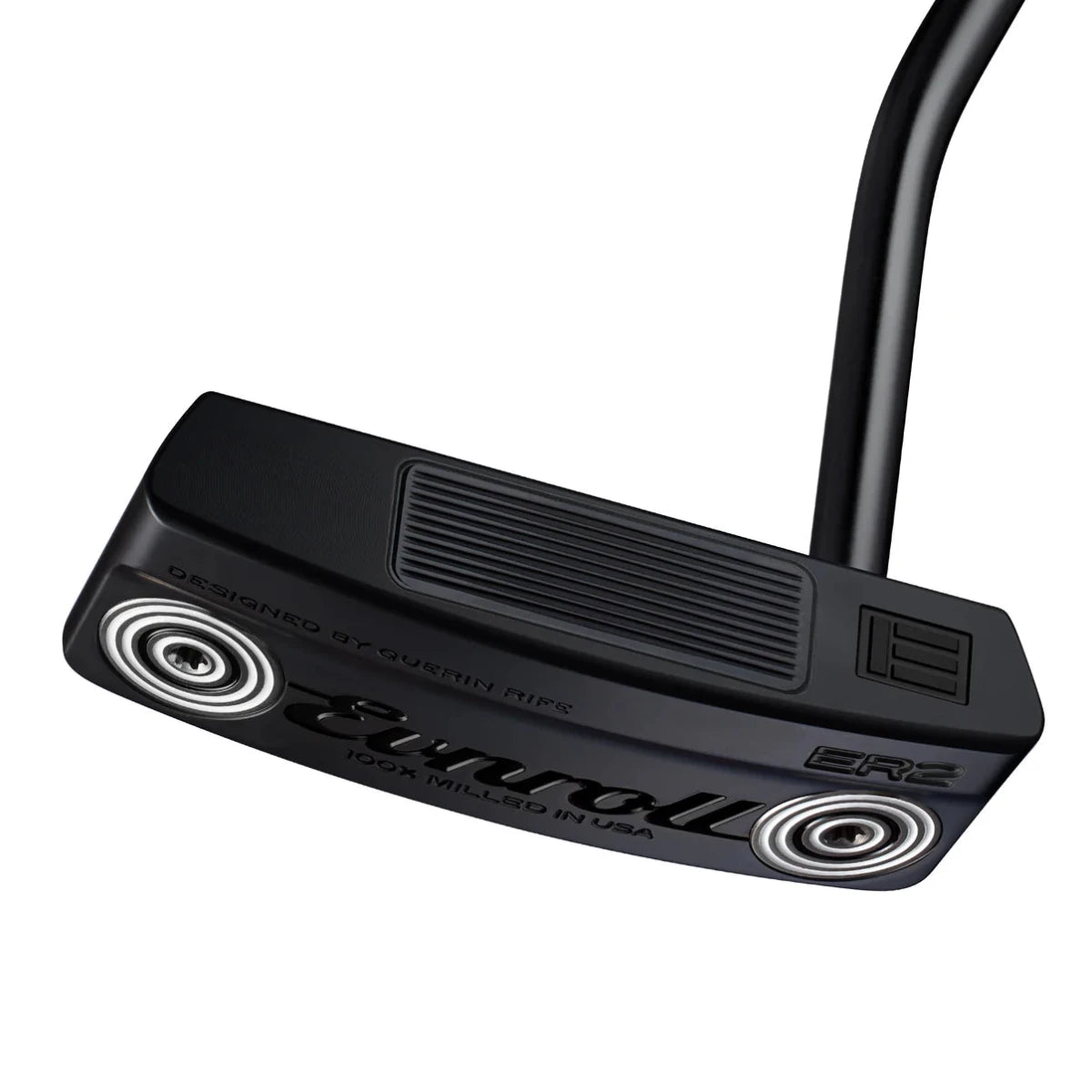 Evnroll Neo Classic ER2 Triple Black MidBlade Left Handed Golf Putter - Evnroll