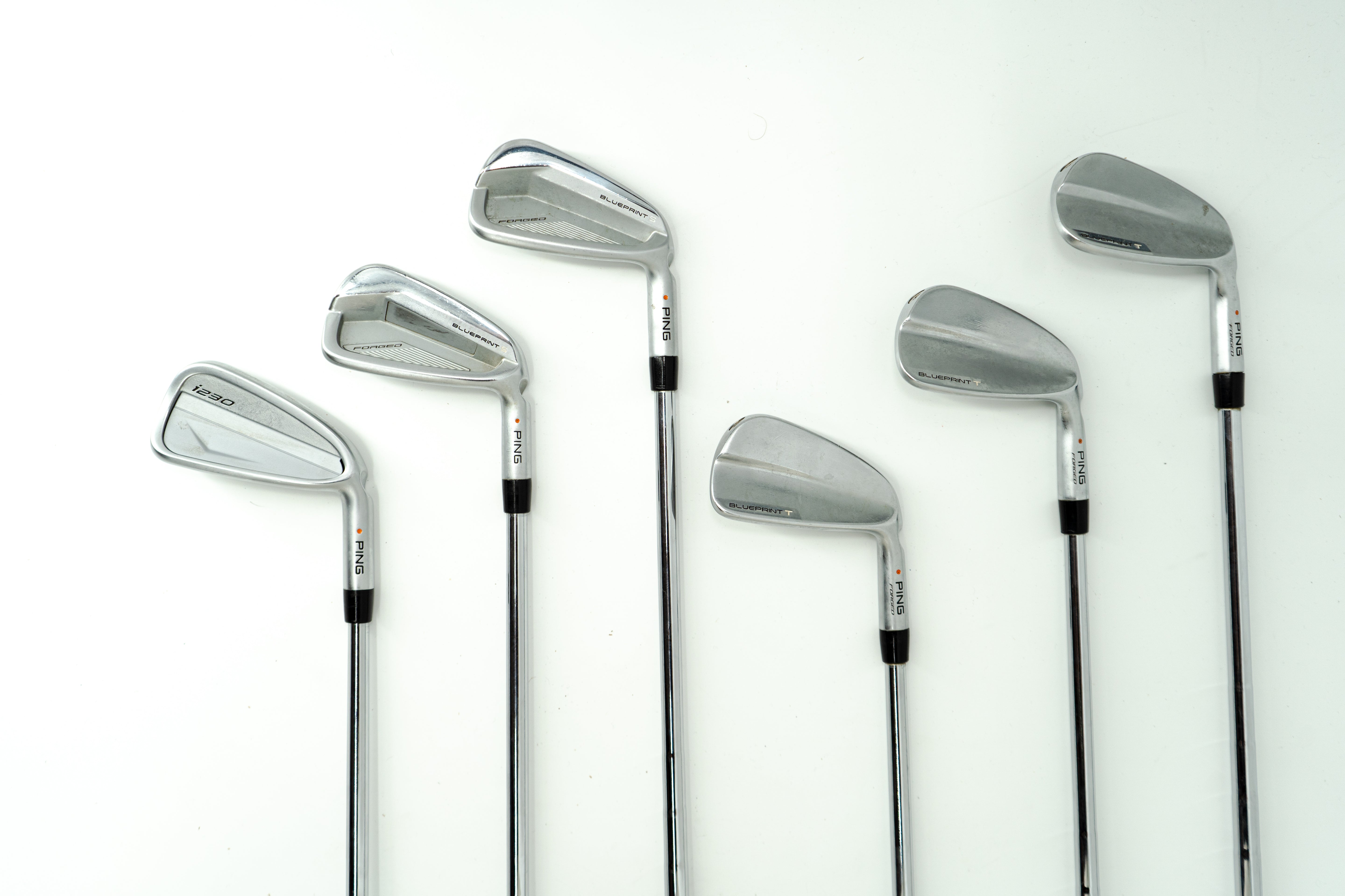 Ping Blueprint S/T & i230 Combo Irons / 4-9 / Orange Dot / N.S Pro Modus3 Tour 105 X Shaft / X-Stiff